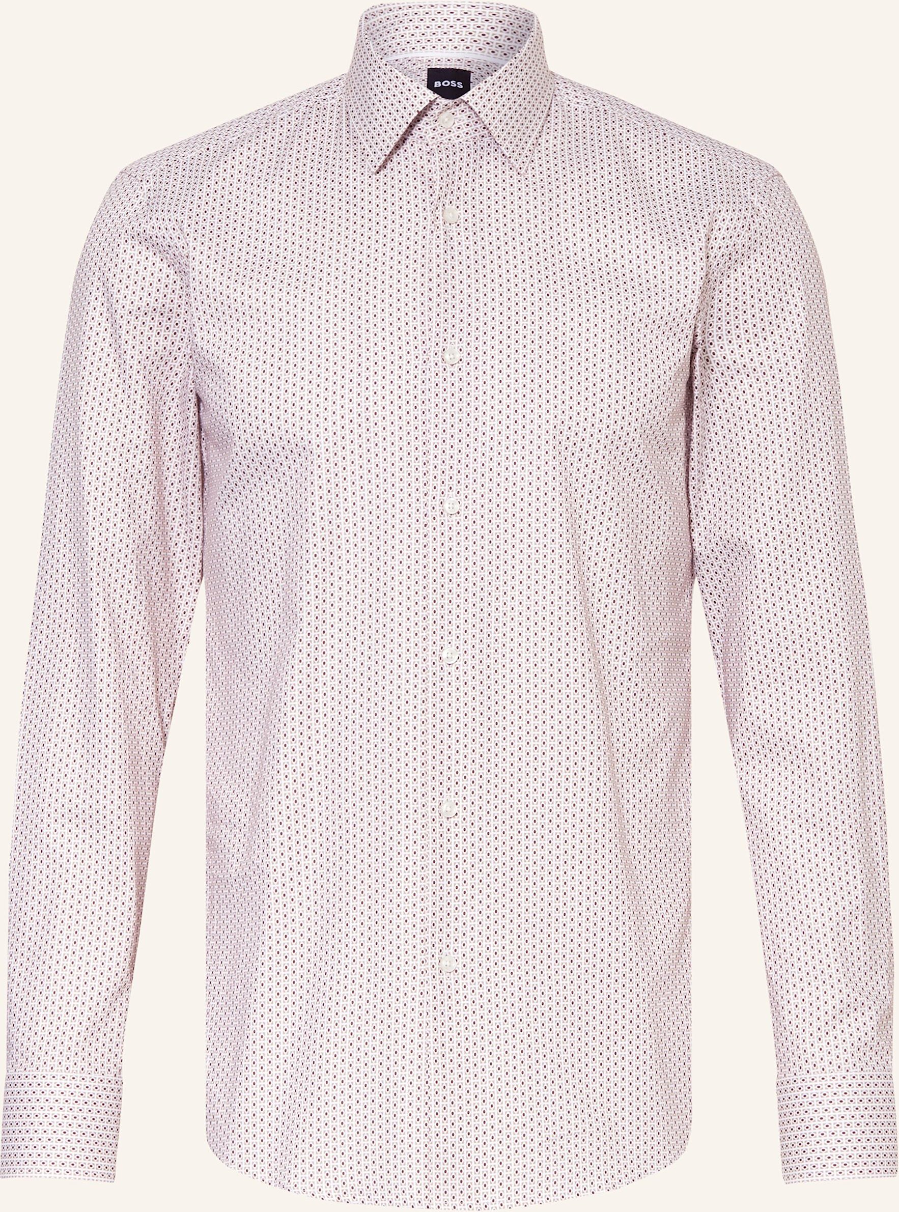 Boss Hemd Hank Slim Fit beige