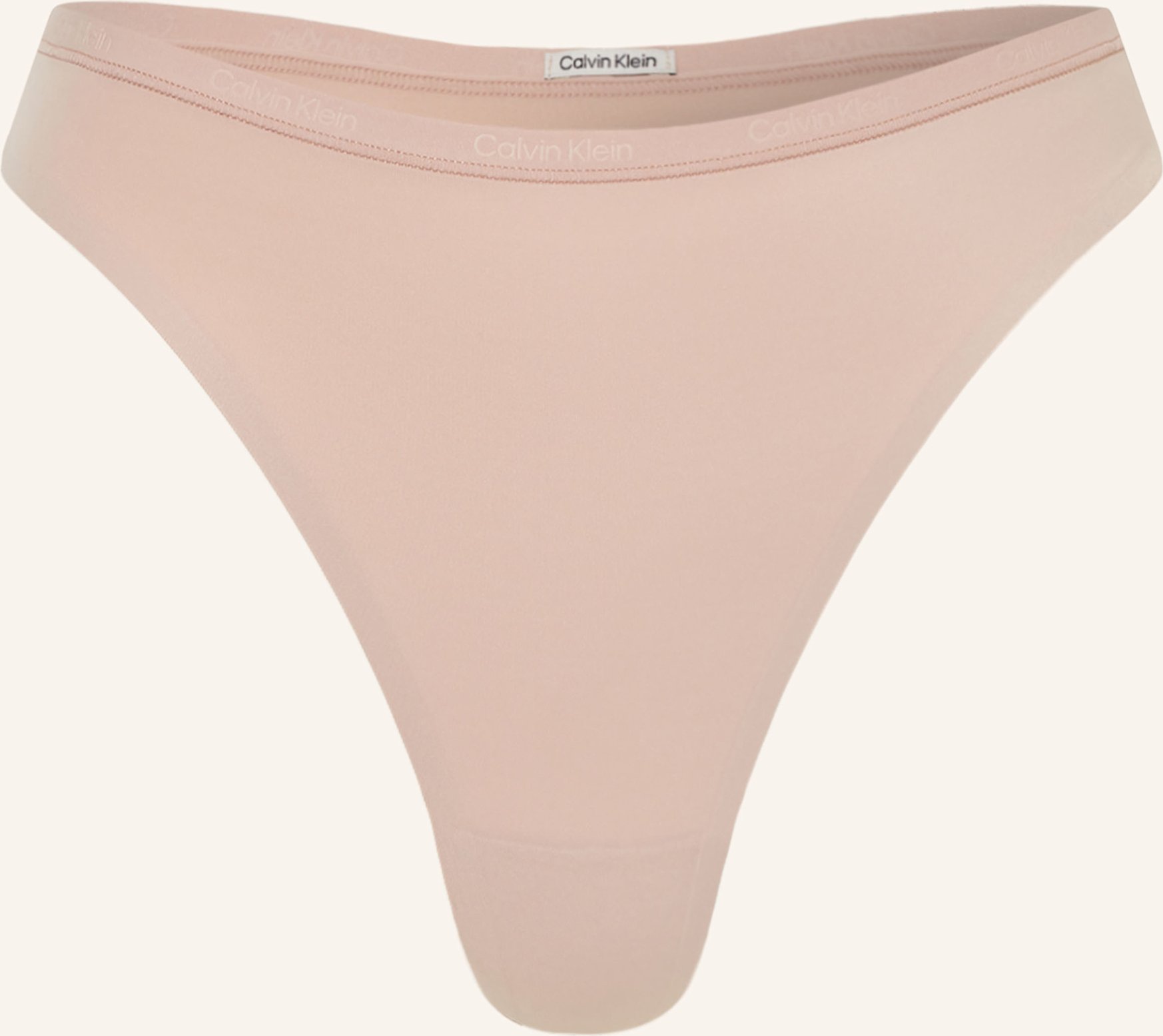 Thumbnail - Calvin Klein String Perfectly Fit beige