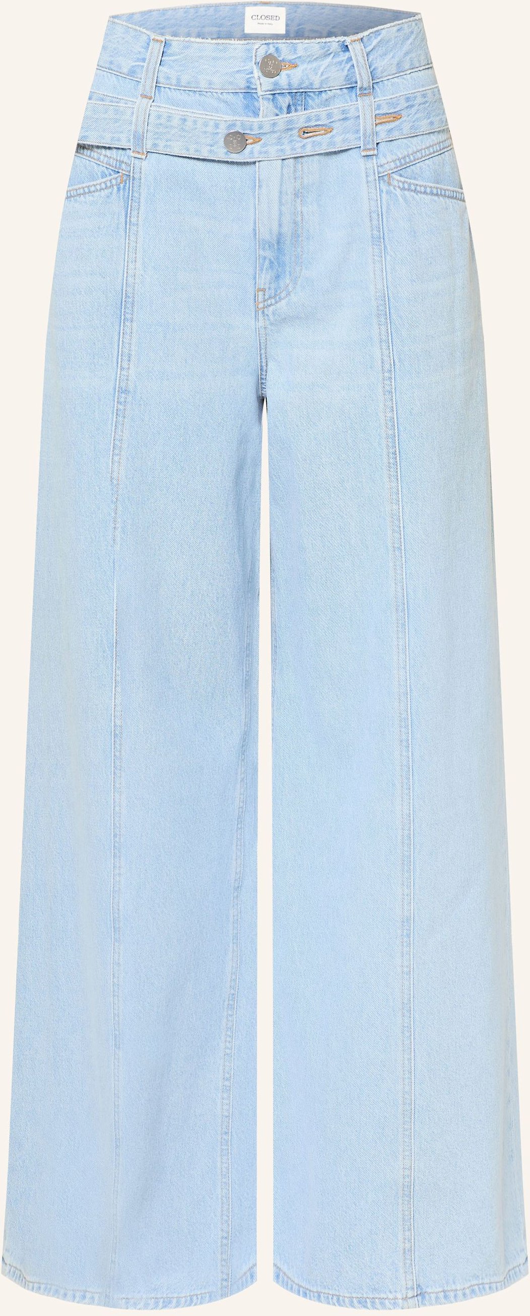 Closed Wide Leg Jeans Zoya-X blau