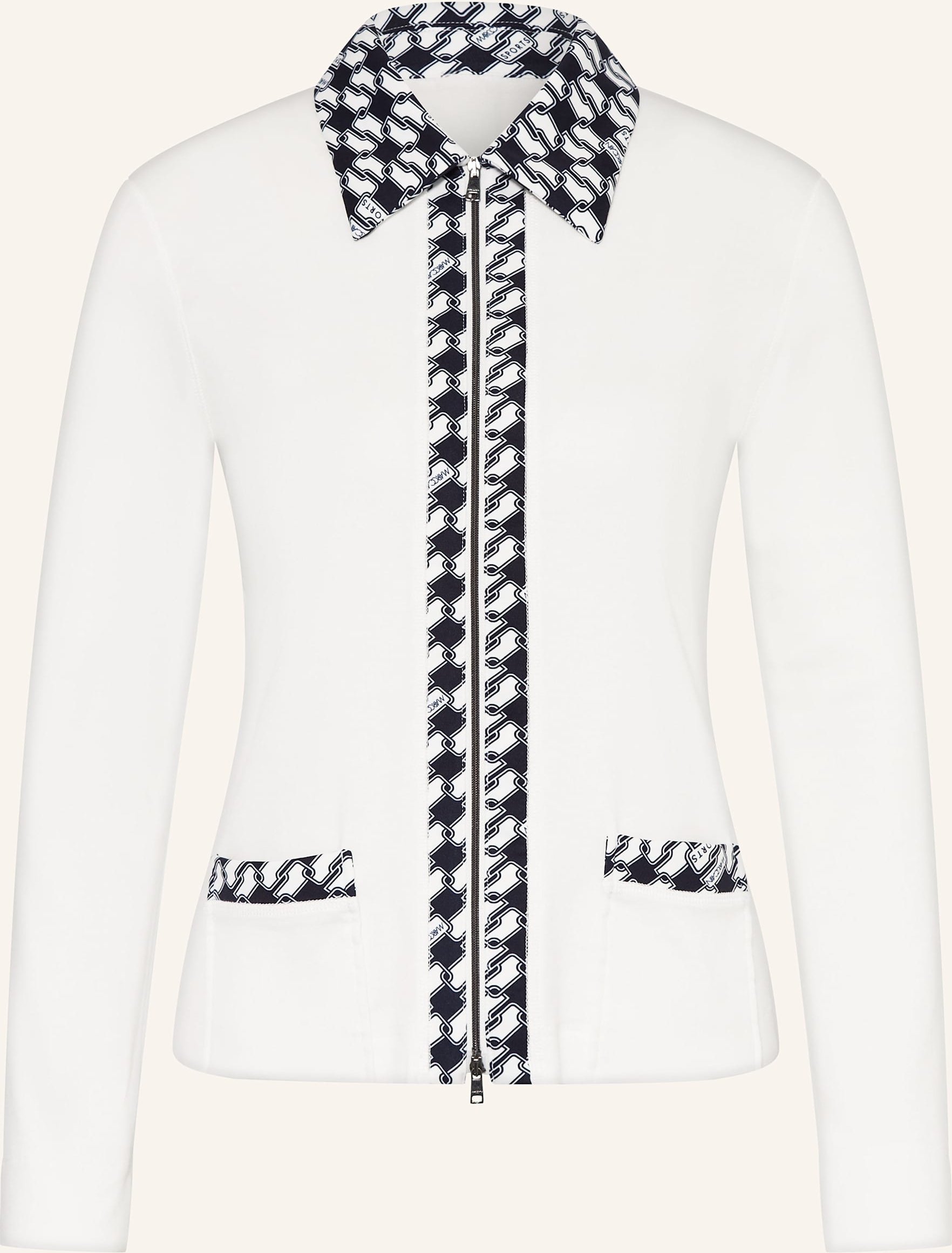Marc Cain Sweatjacke weiss