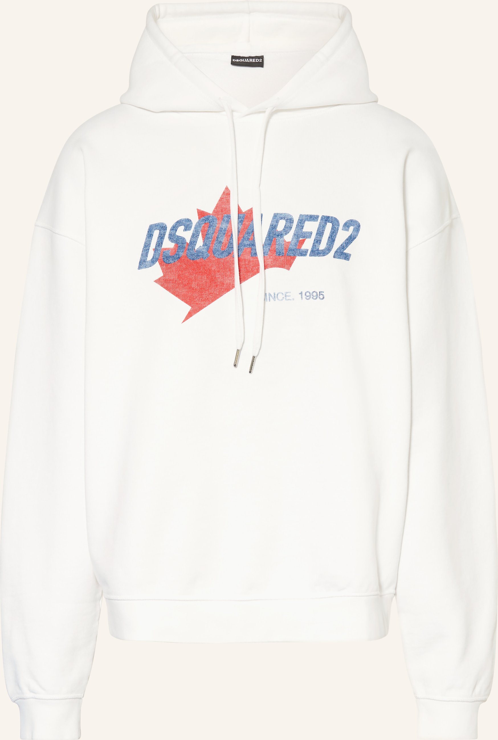 dsquared2 Hoodie weiss