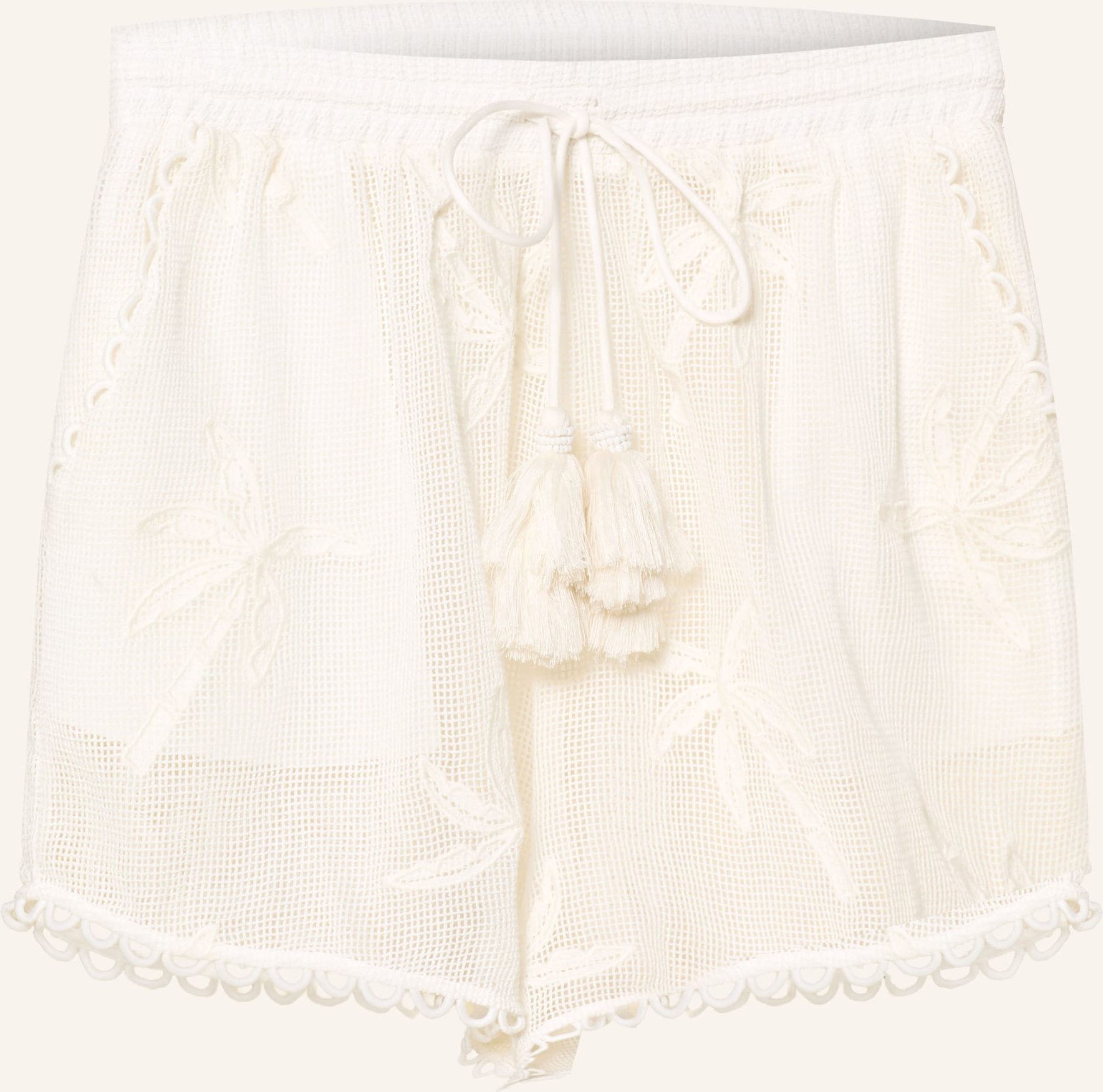 Farm Rio Shorts White Palm weiss