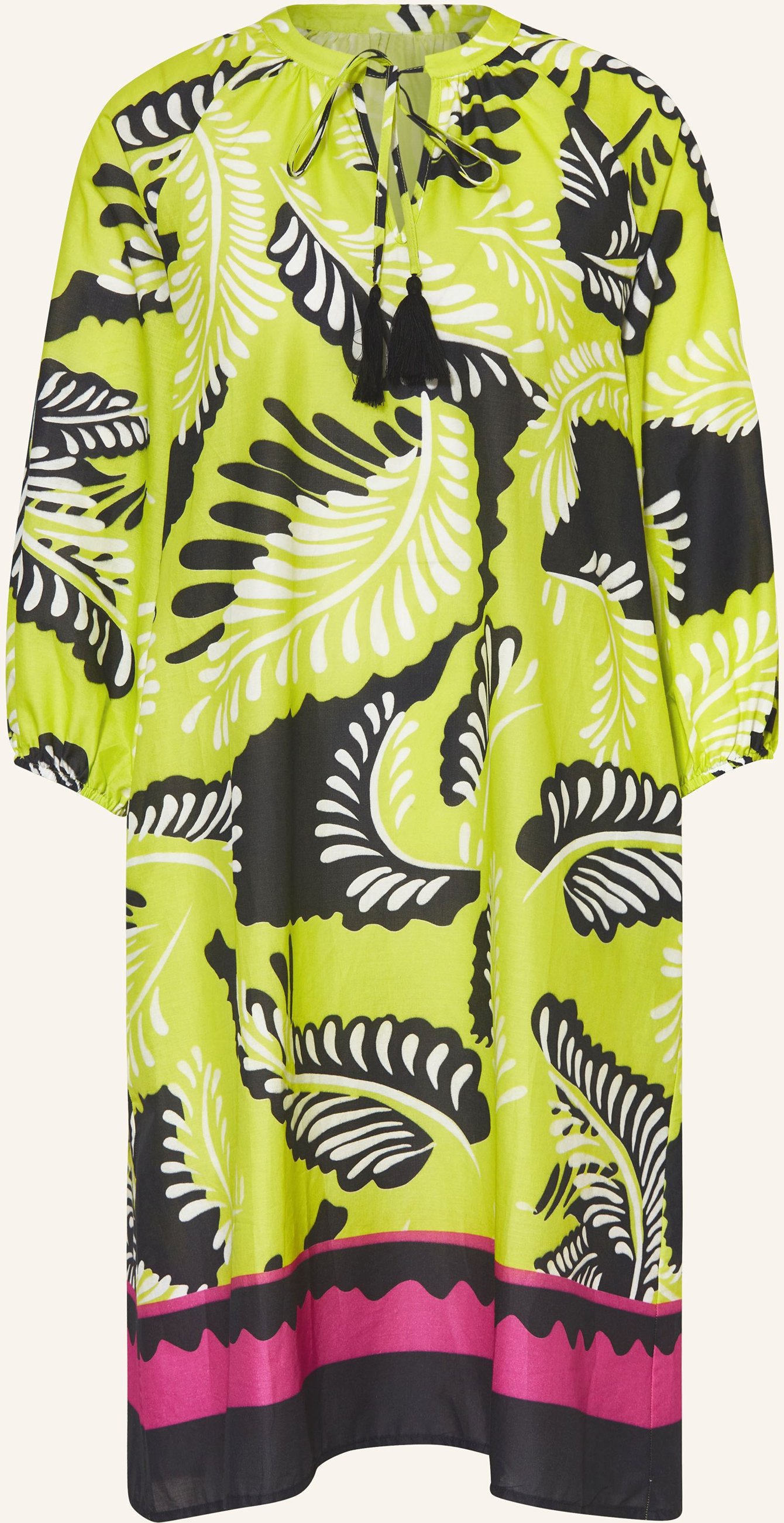 Thumbnail - Darling Harbour Kleid Mit 3/4-Arm gelb