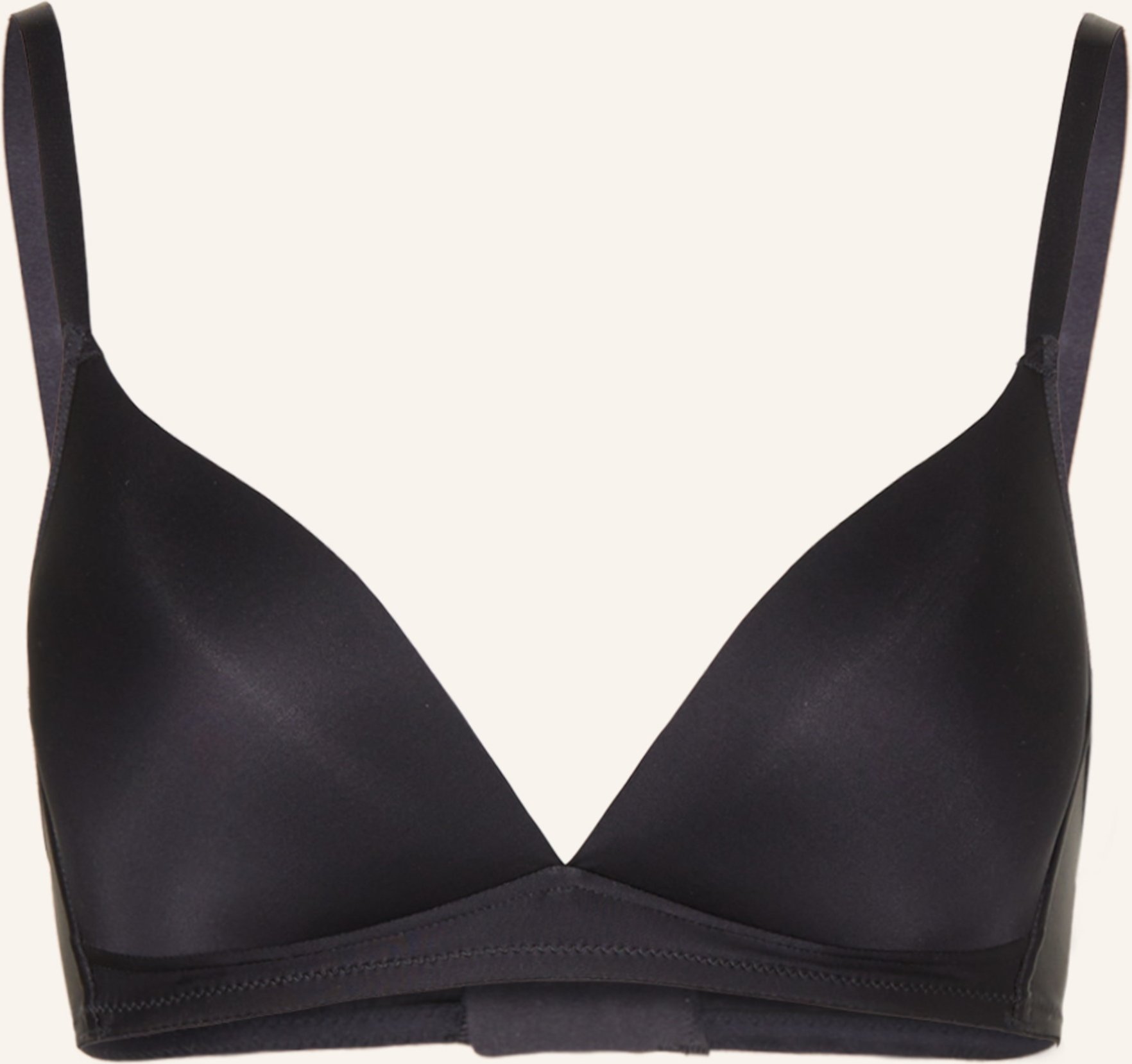 Hanro Schalen-Bh Satin Deluxe Aus Satin schwarz