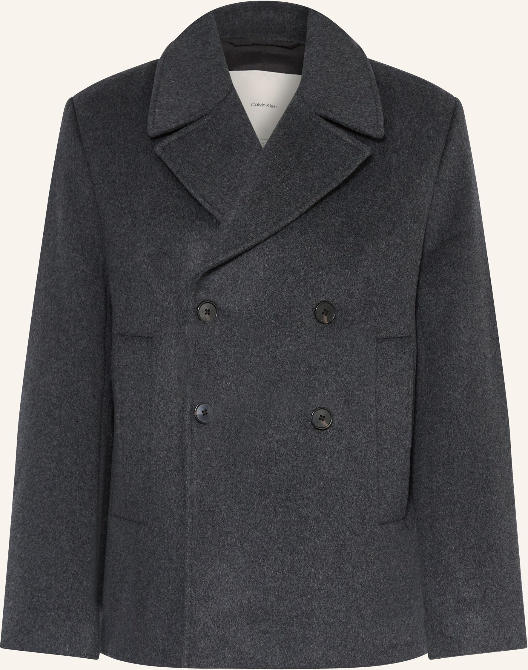 Calvin Klein Cabanmantel grau