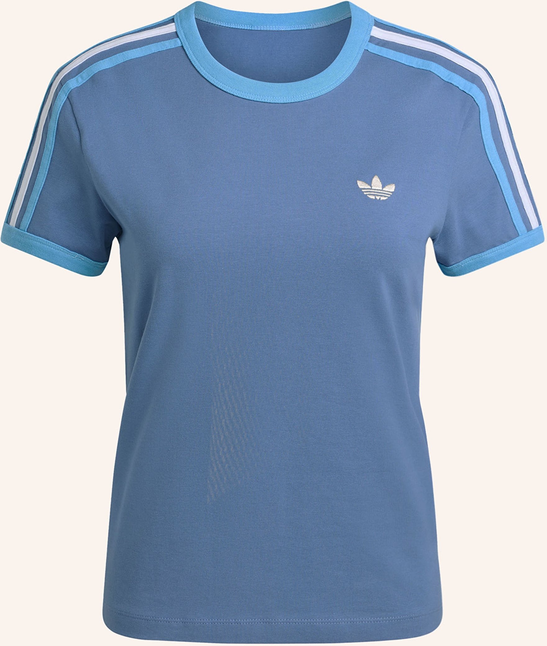 Adidas Originals T-Shirt 3-Streifen blau