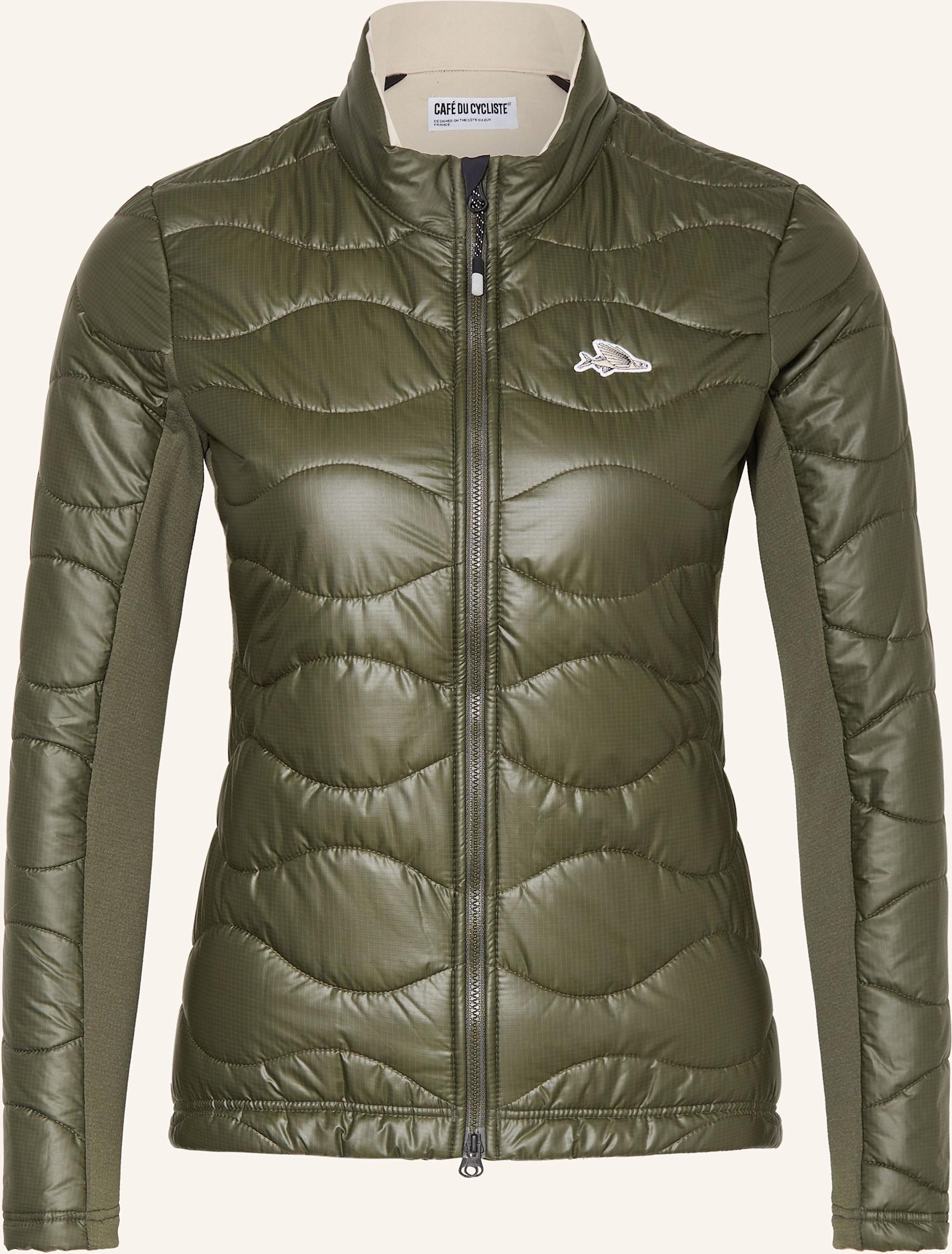 Café Du Cycliste Radjacke Albertine gruen