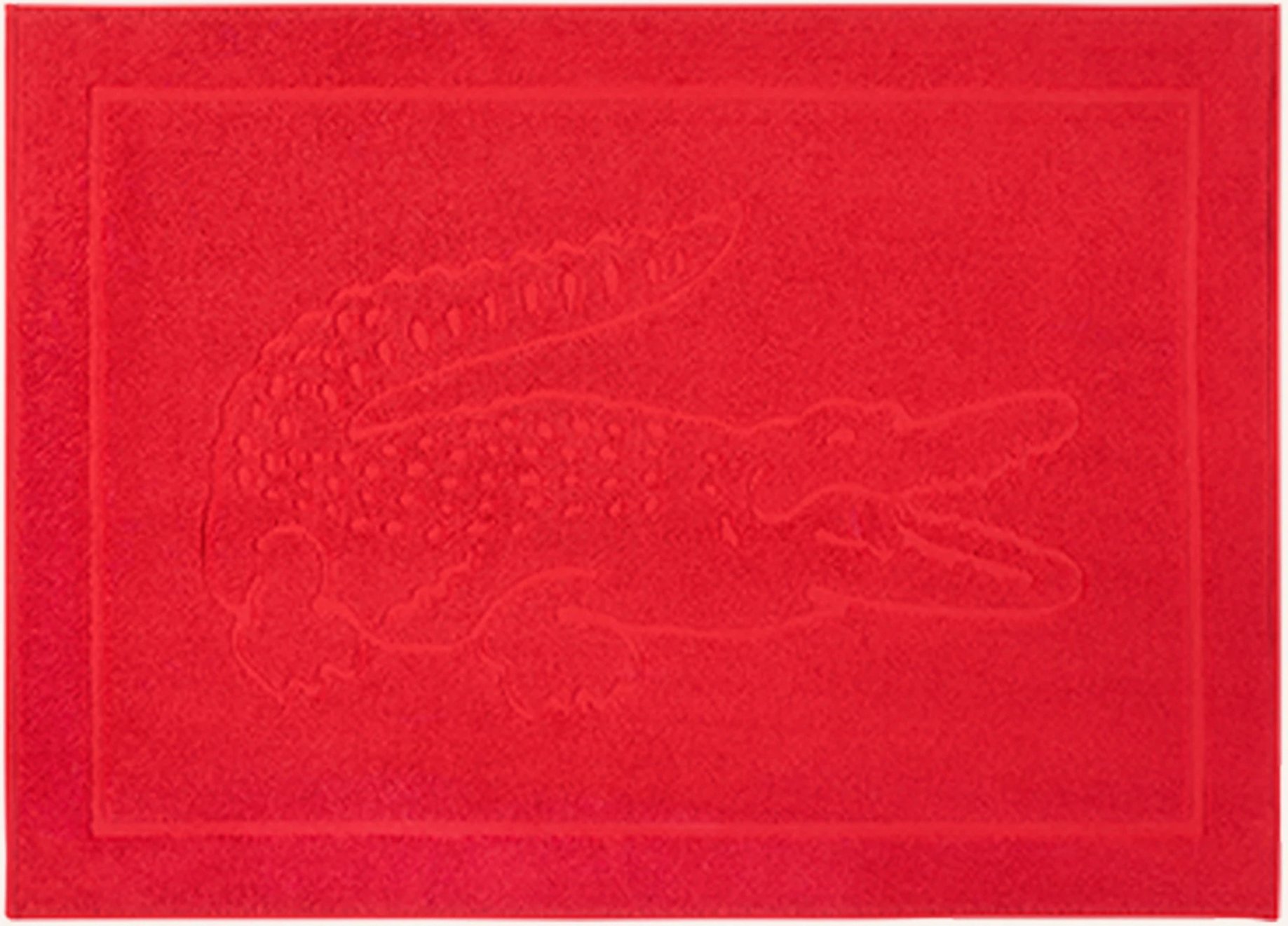 Lacoste Badematte Llacoste rot