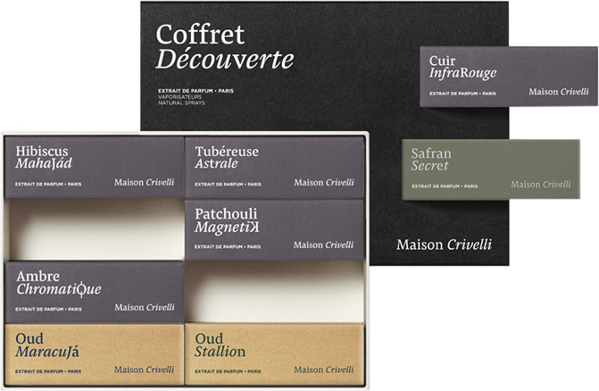Maison Crivelli Discovery Set Extraits Duft-Set 12 ml