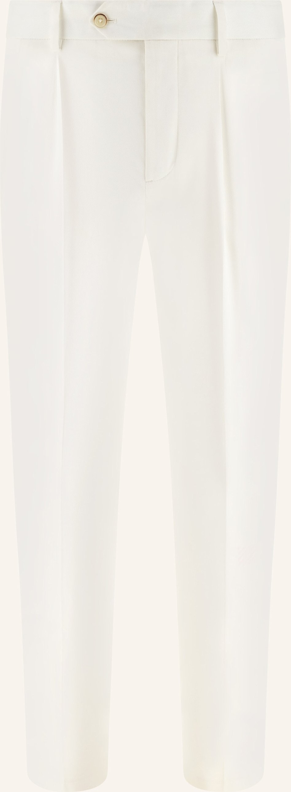Boggi Milano Cordhose weiss