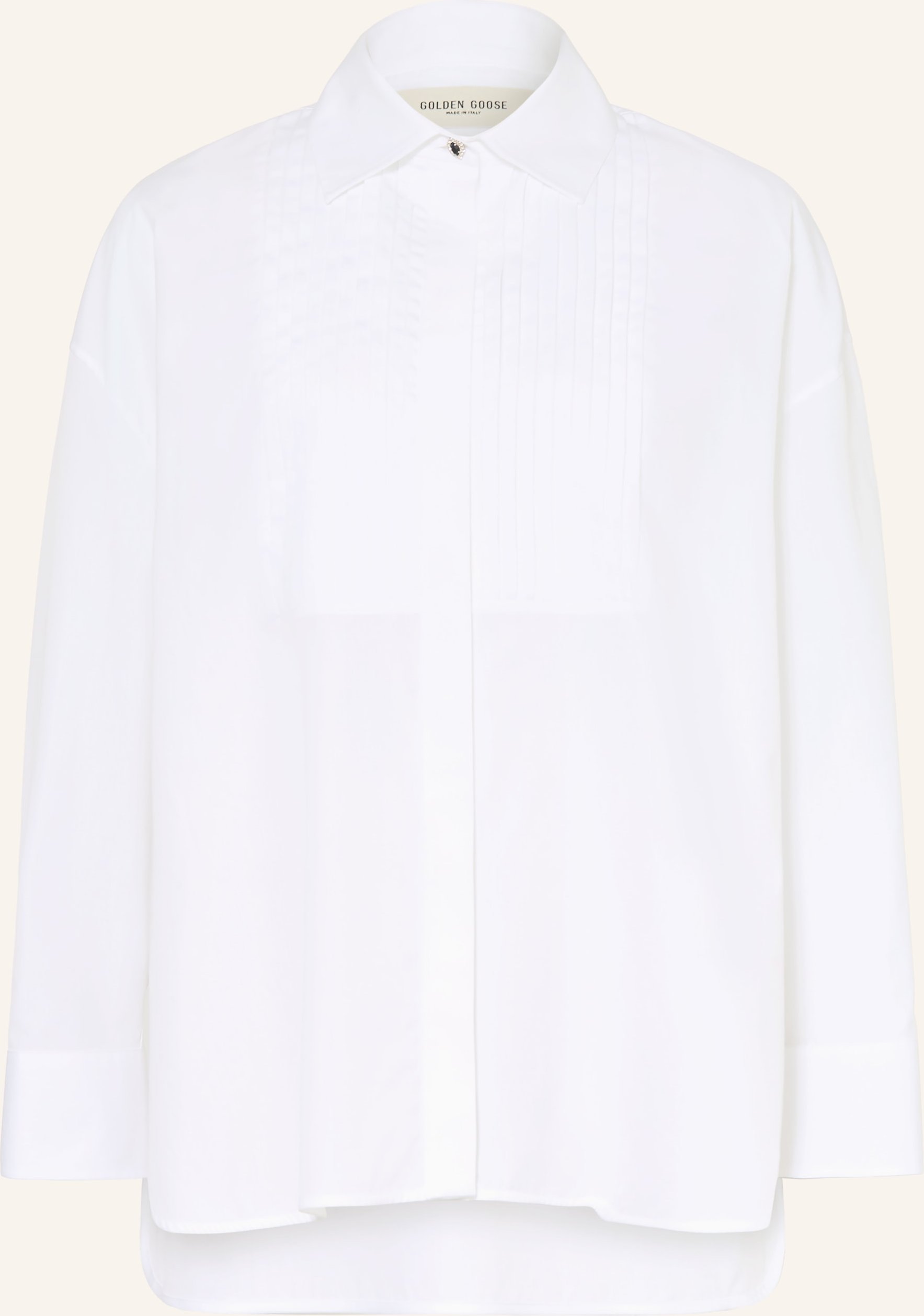 Golden Goose Hemdbluse Journey weiss