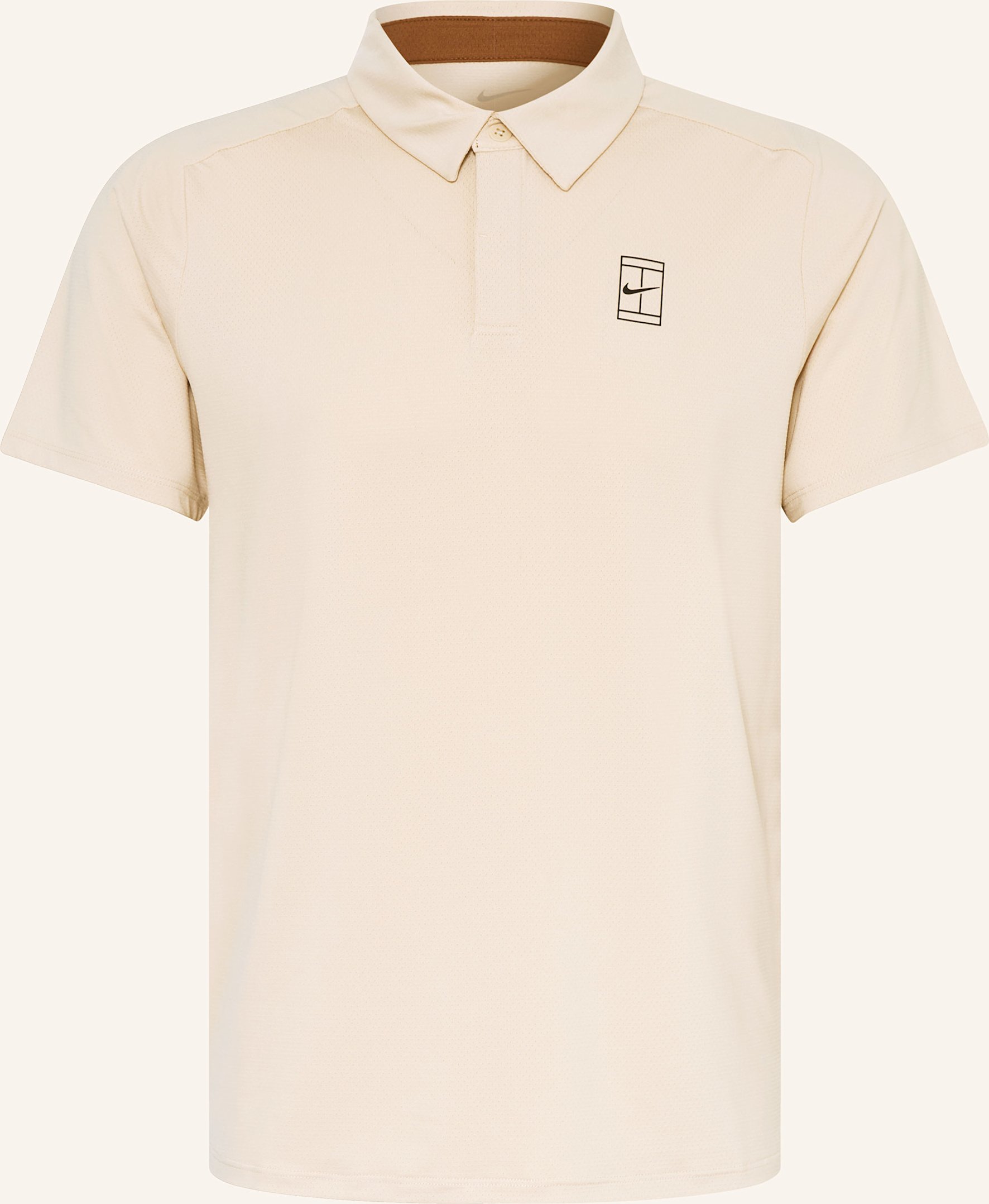 Nike Funktions-Poloshirt Nikecourt Advantage braun