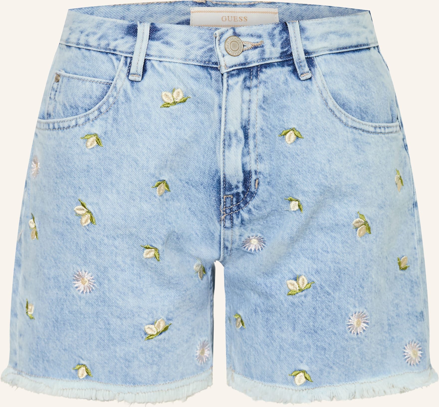 Guess Jeansshorts blau
