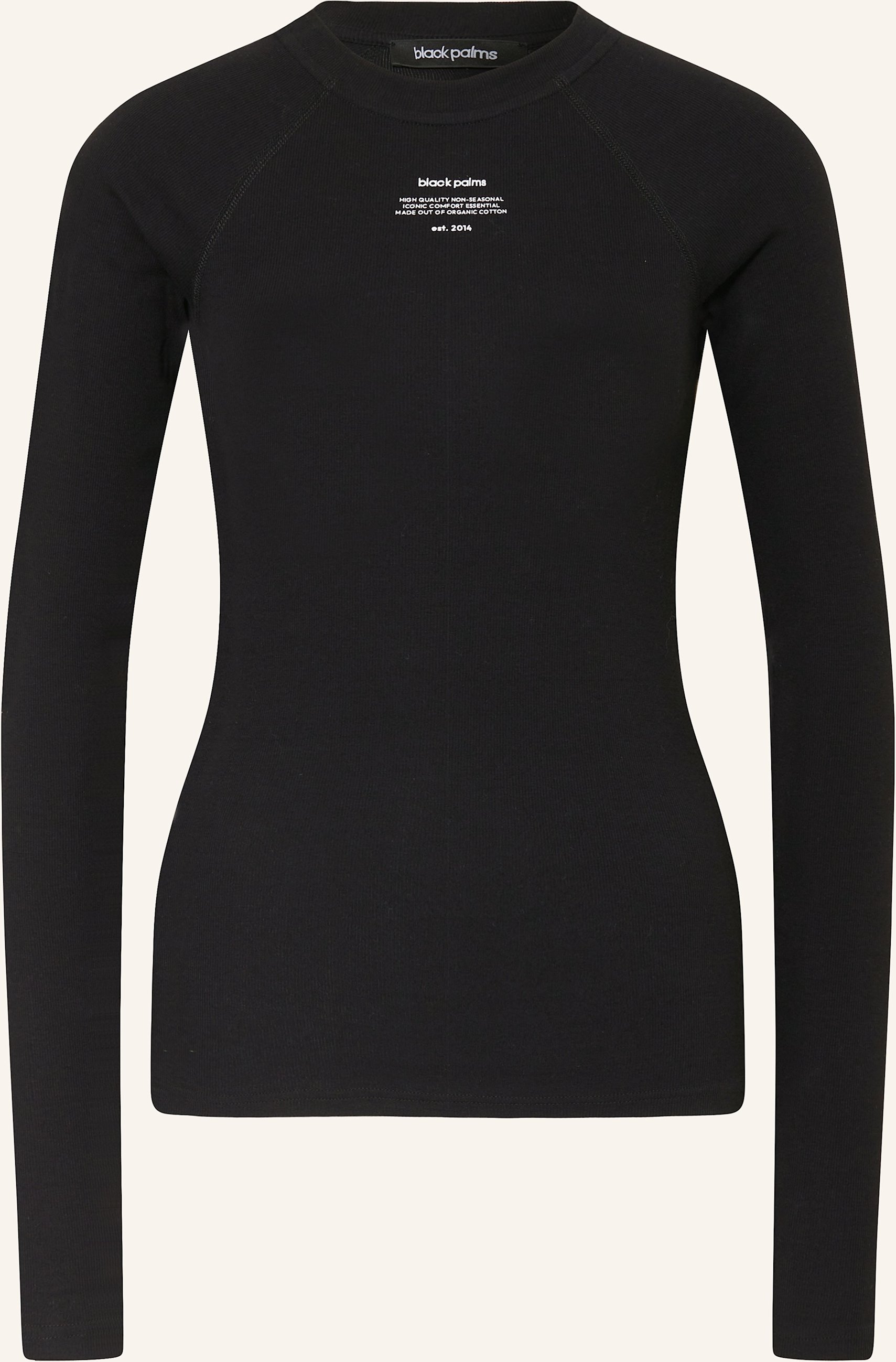 Black Palms Longsleeve Tip schwarz