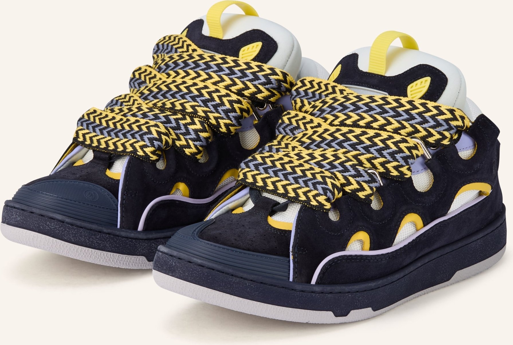 Lanvin Sneaker Curb blau