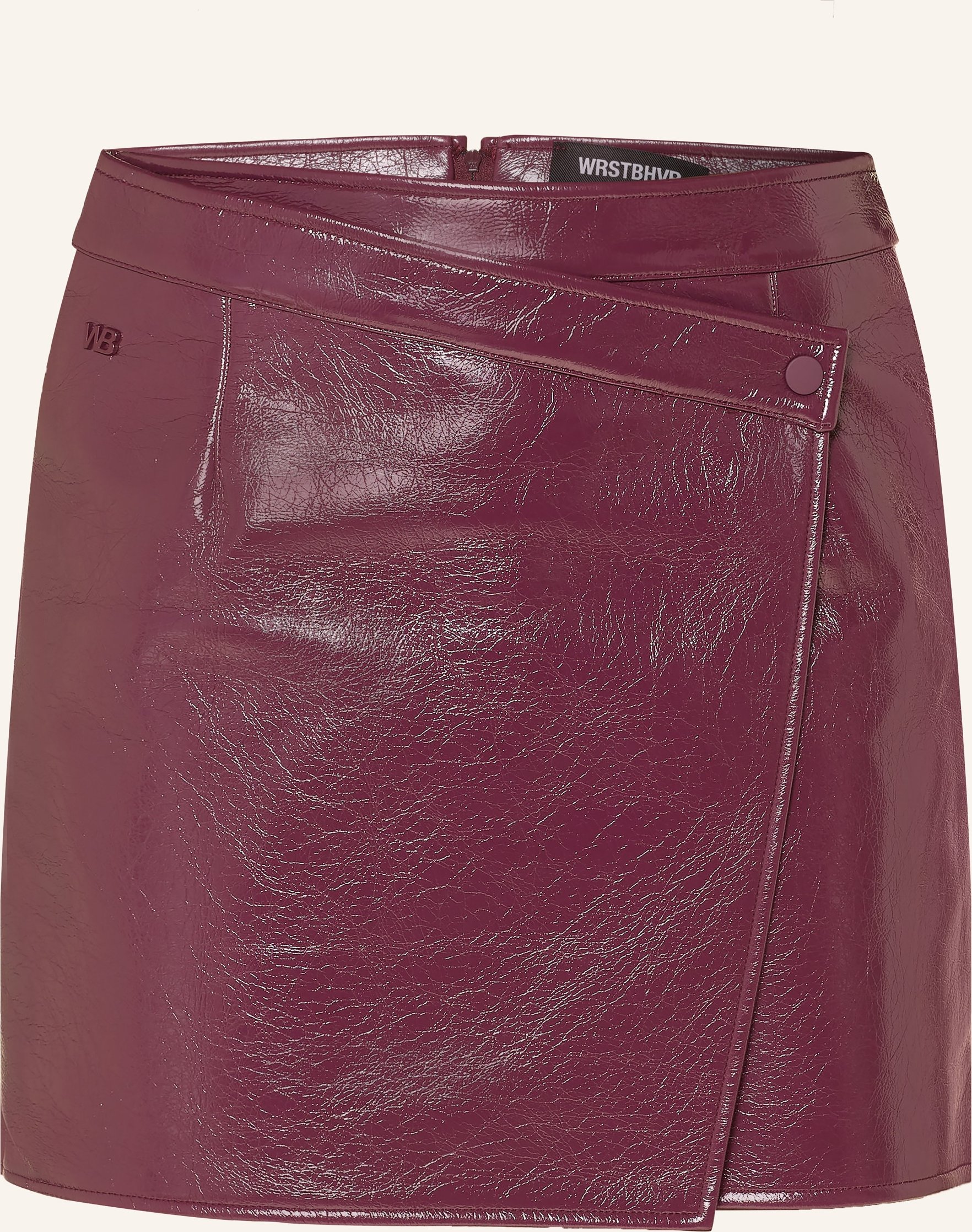 Wrstbhvr Rock Zaneta In Lederoptik rot