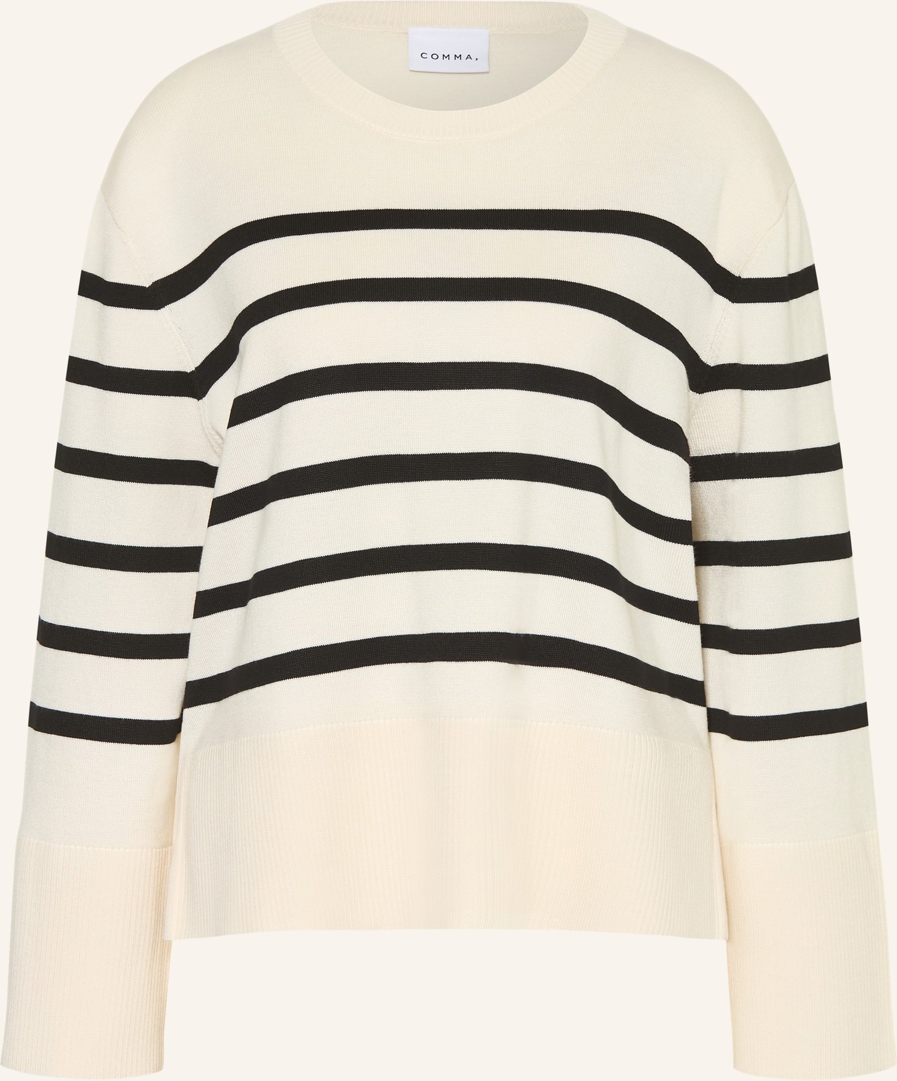 Comma Pullover weiss