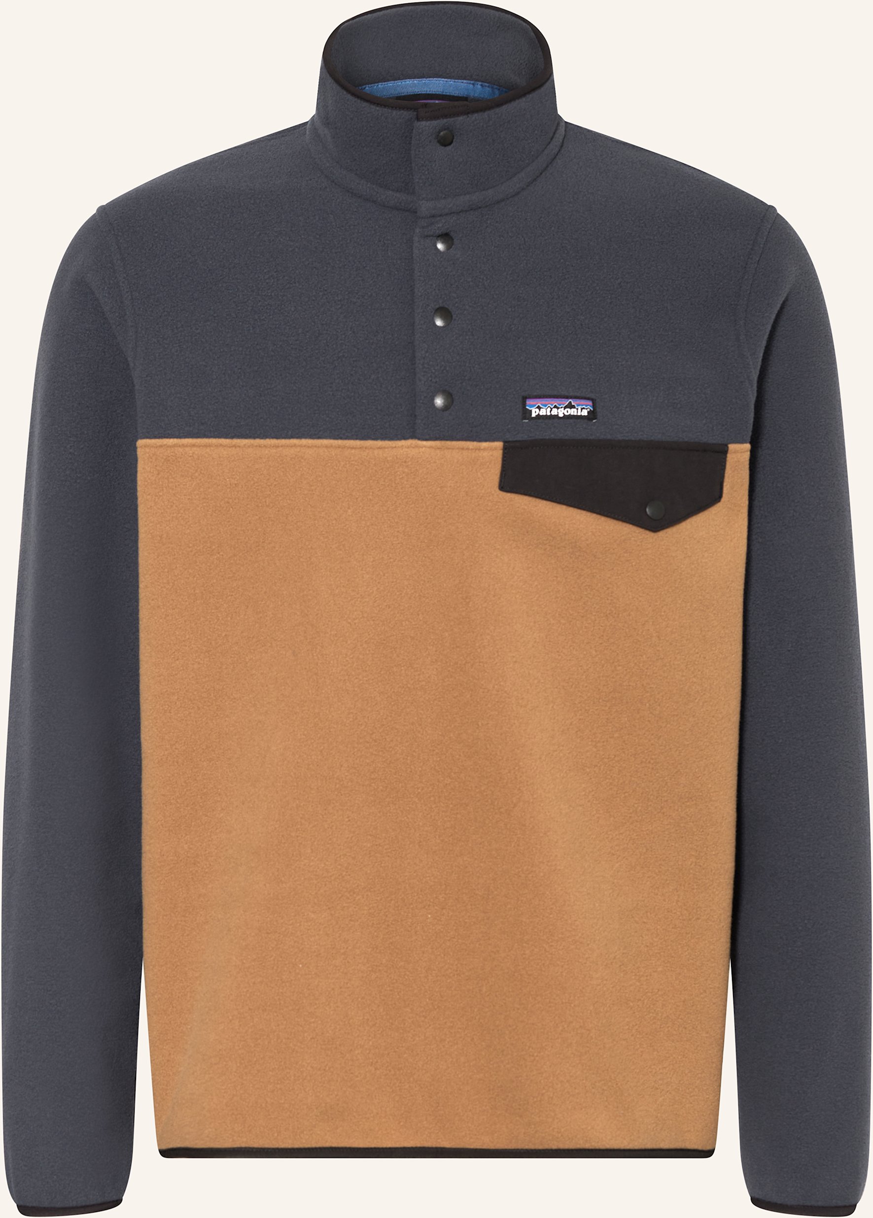 Patagonia Fleecepullover Synchilla ® Snap-T® braun