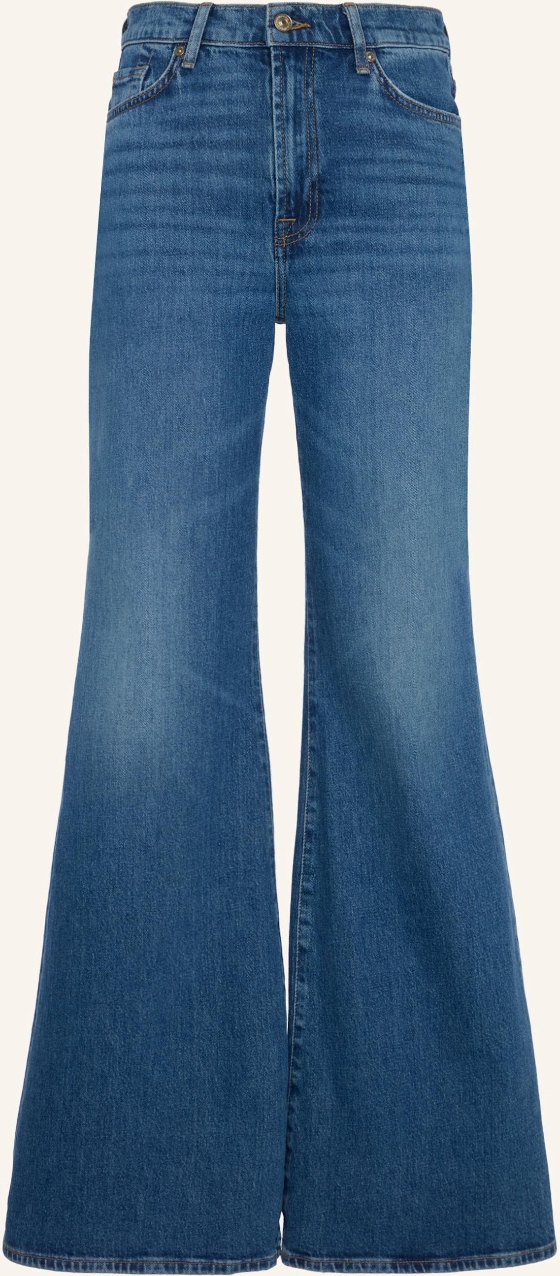7 For All Mankind Jeans Retro Flare Flare Fit blau
