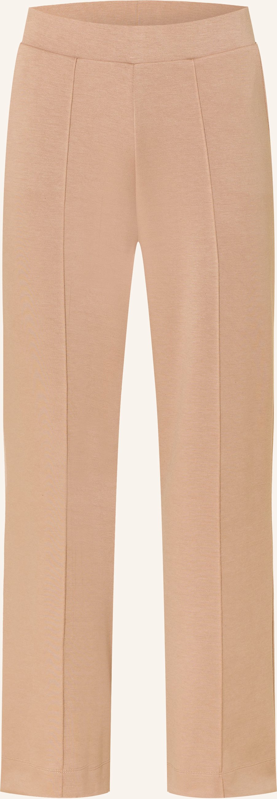 Thumbnail - Darling Harbour Marlenehose Aus Jersey braun