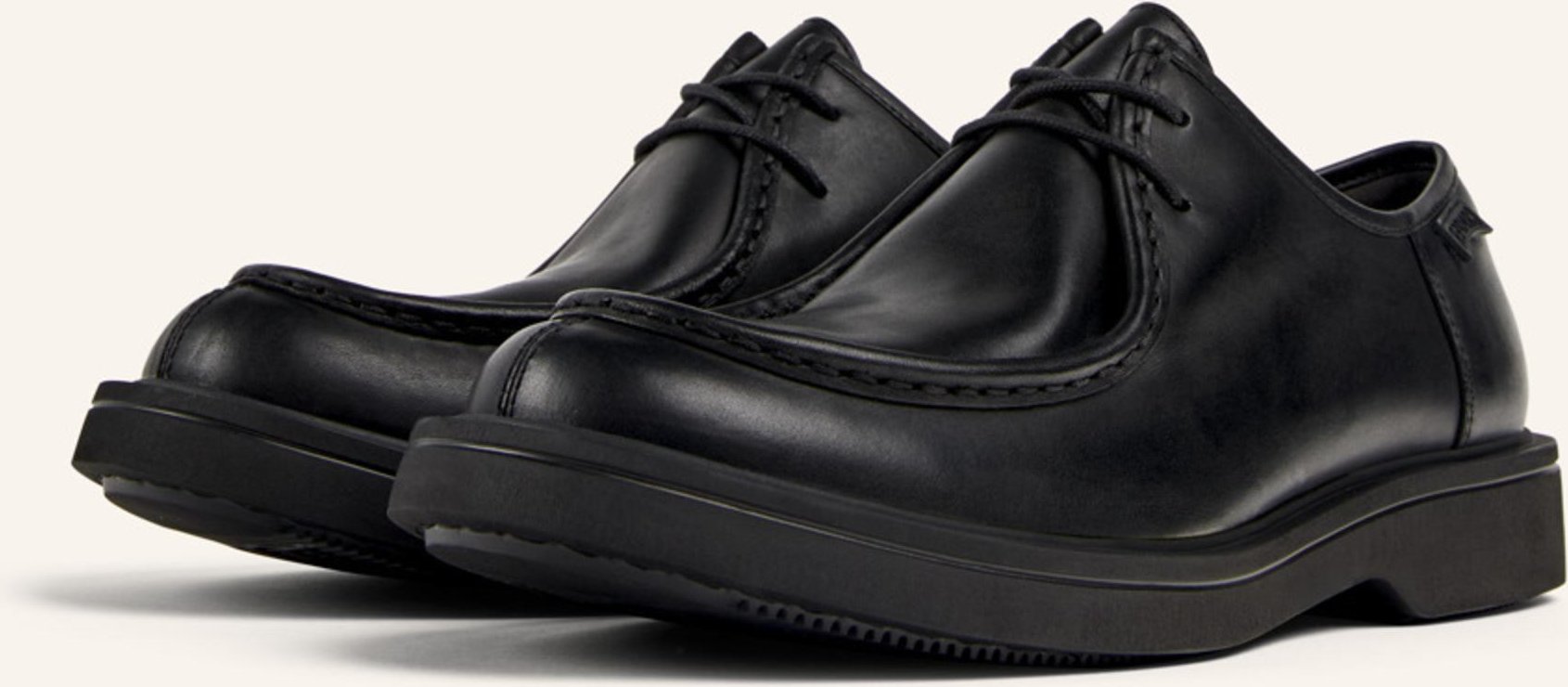 Camper Schnürschuhe Norman schwarz