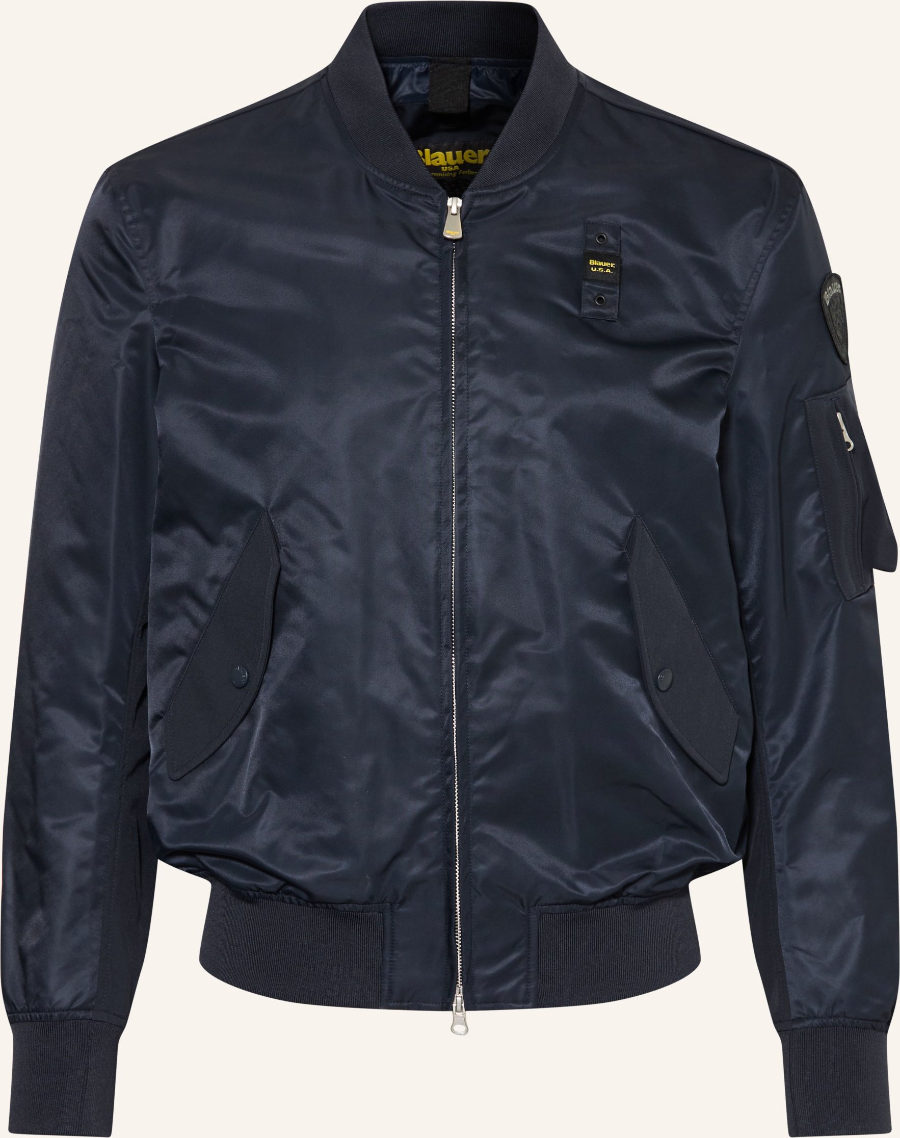 Blauer Blouson Rocky blau