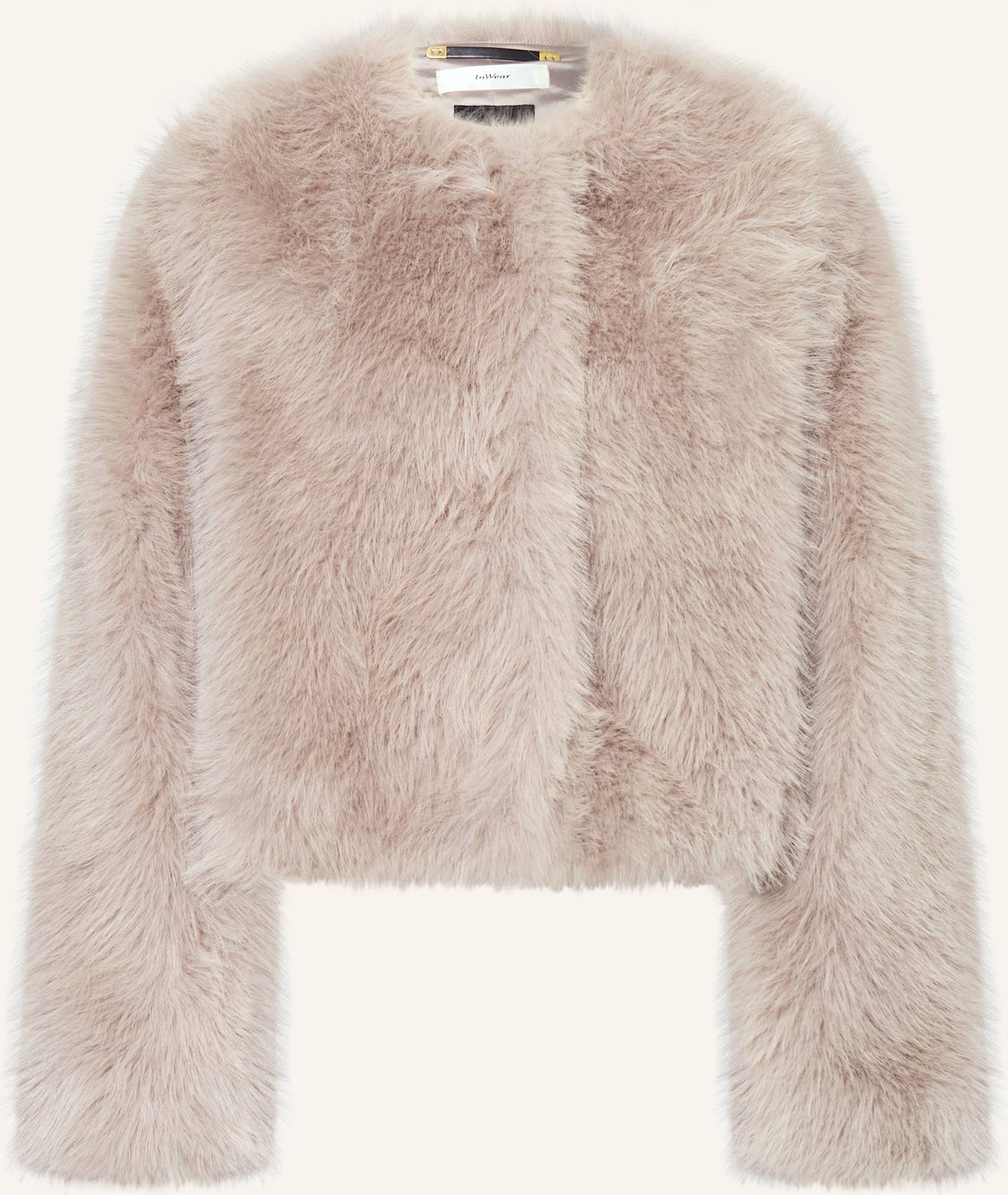 Inwear Kunstfell-Jacke Zaziahiw beige