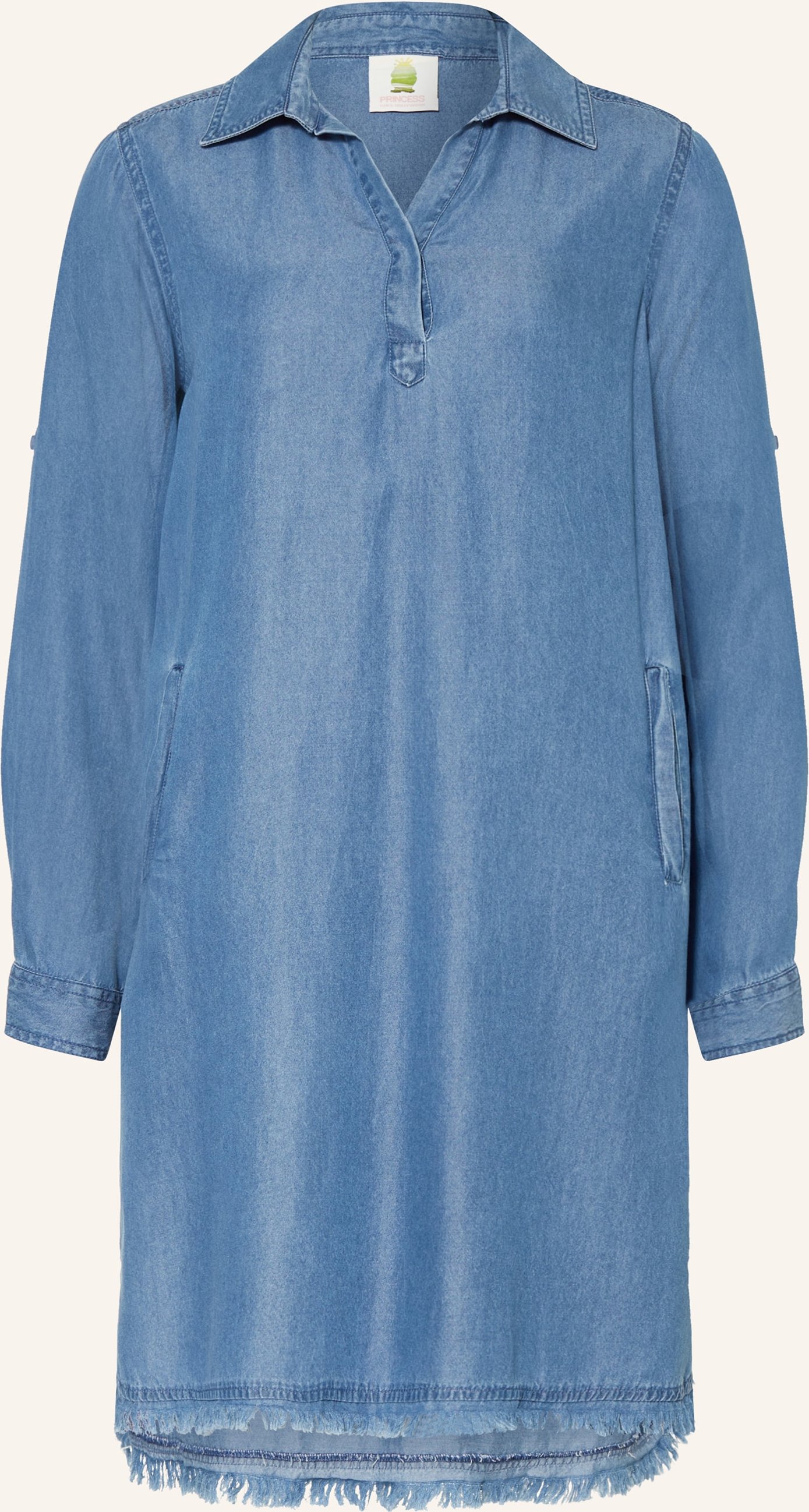 Princess Goes Hollywood Kleid In Jeansoptik blau