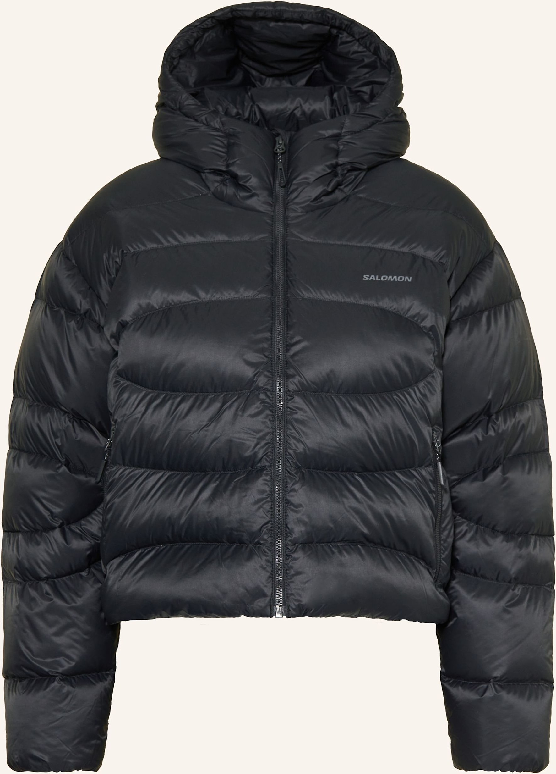 Salomon Daunenjacke Outline Novelty schwarz