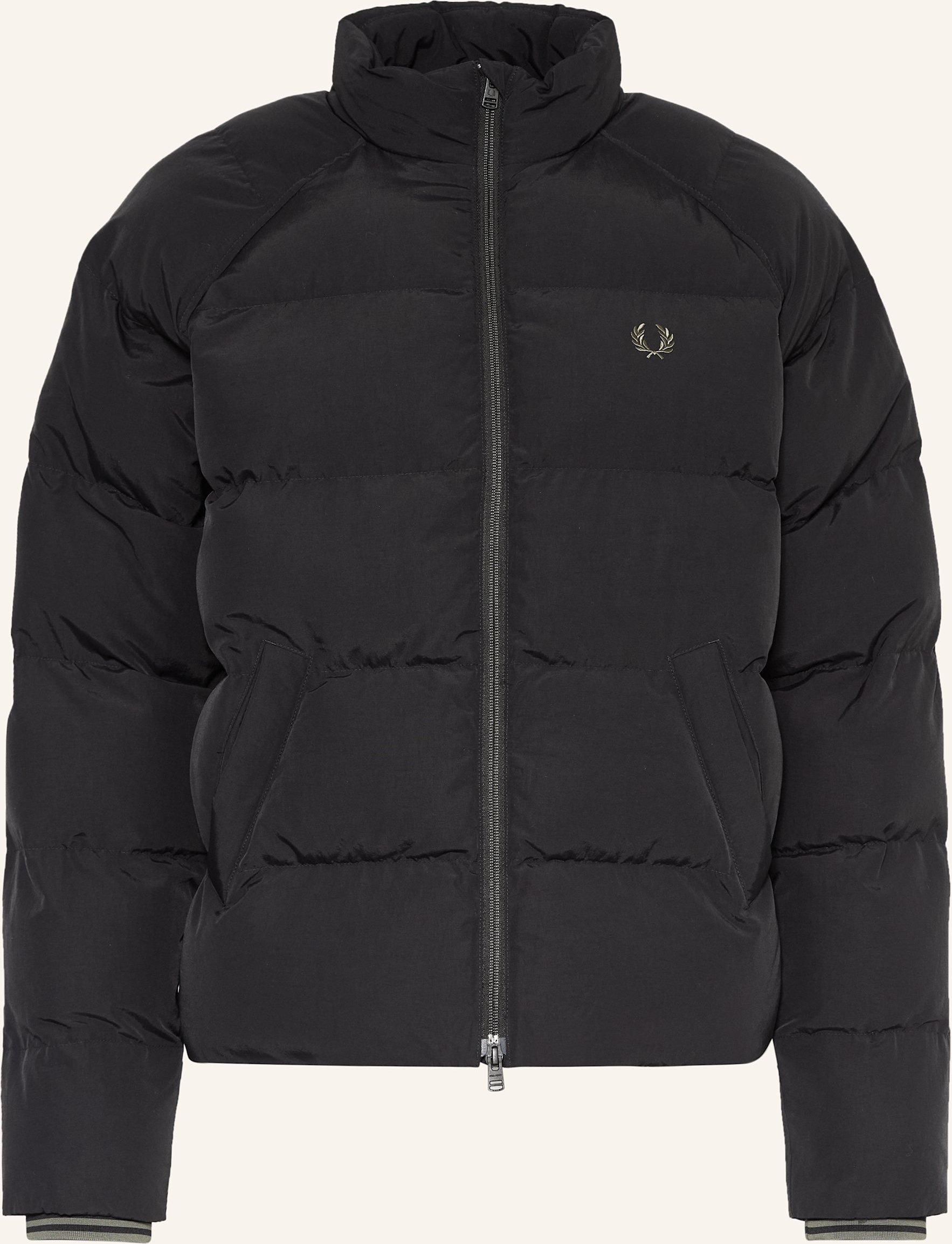 Fred Perry Steppjacke schwarz