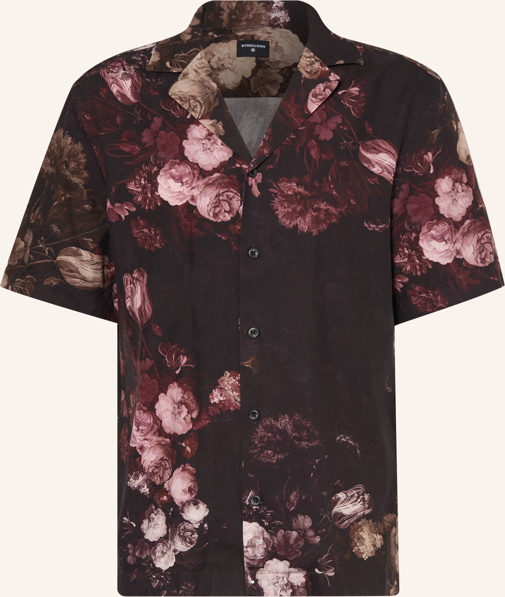 Strellson Resorthemd Clint Comfort Fit rot