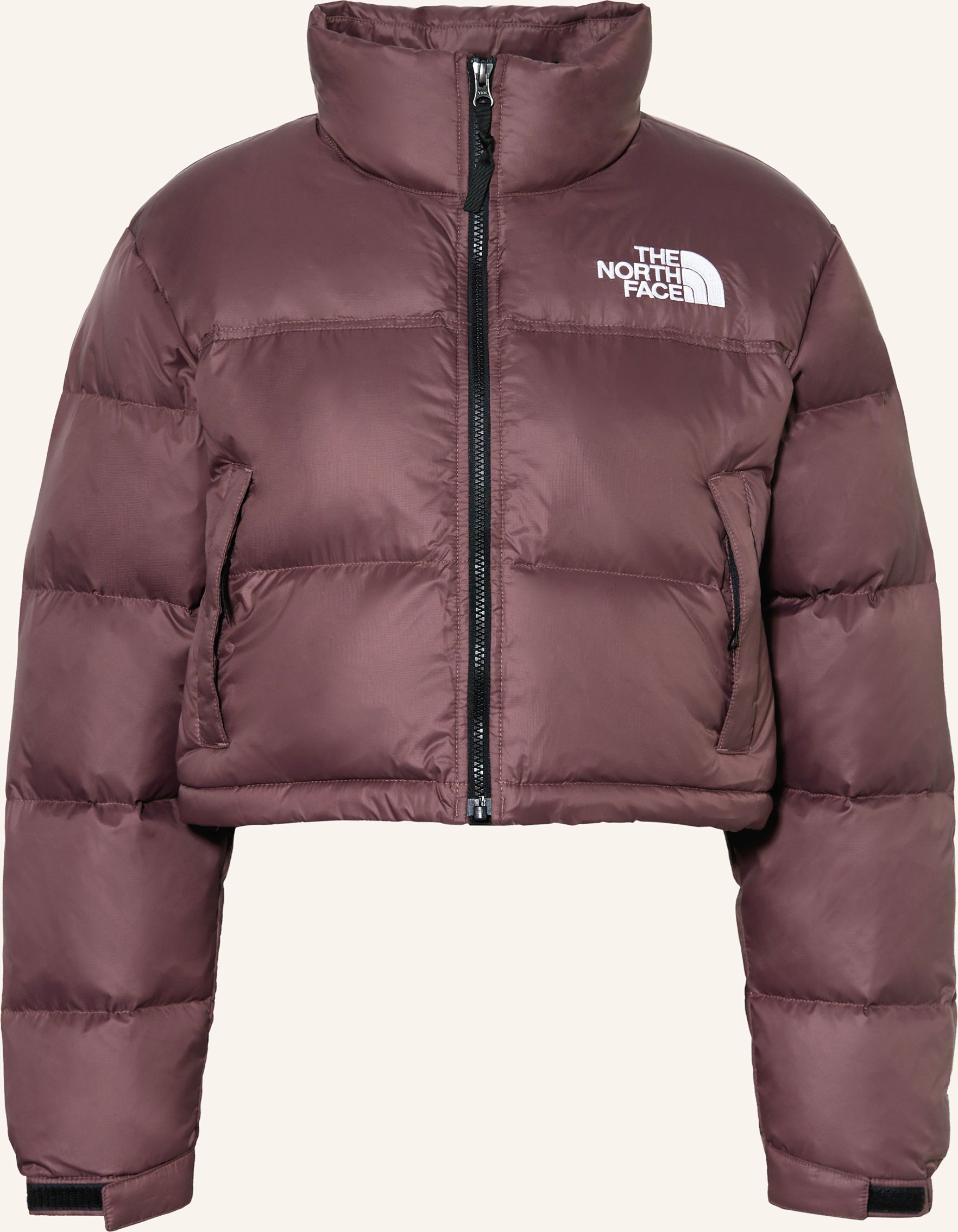 Thumbnail - The North Face Cropped-Daunenjacke rot