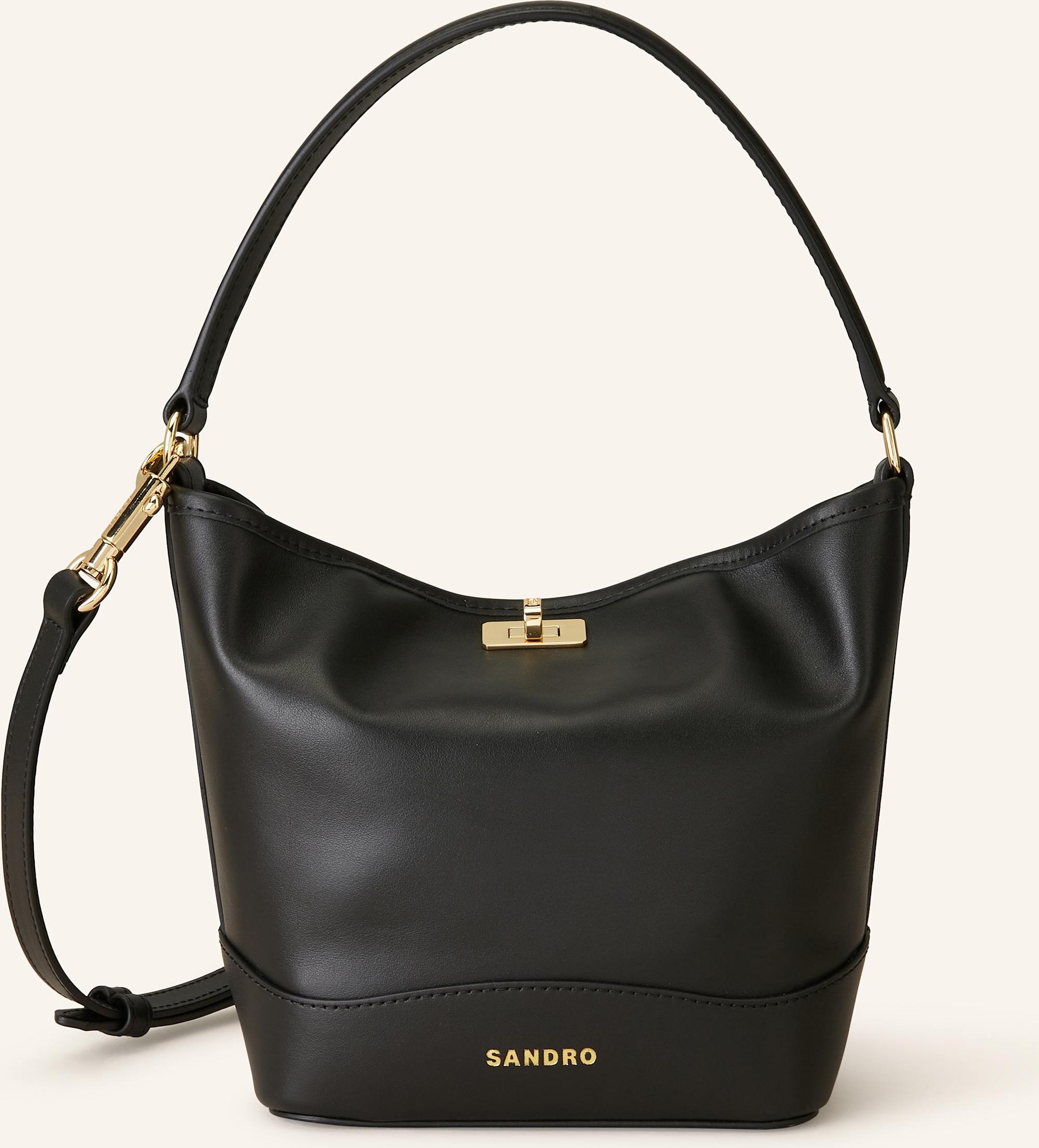 Sandro Handtasche schwarz