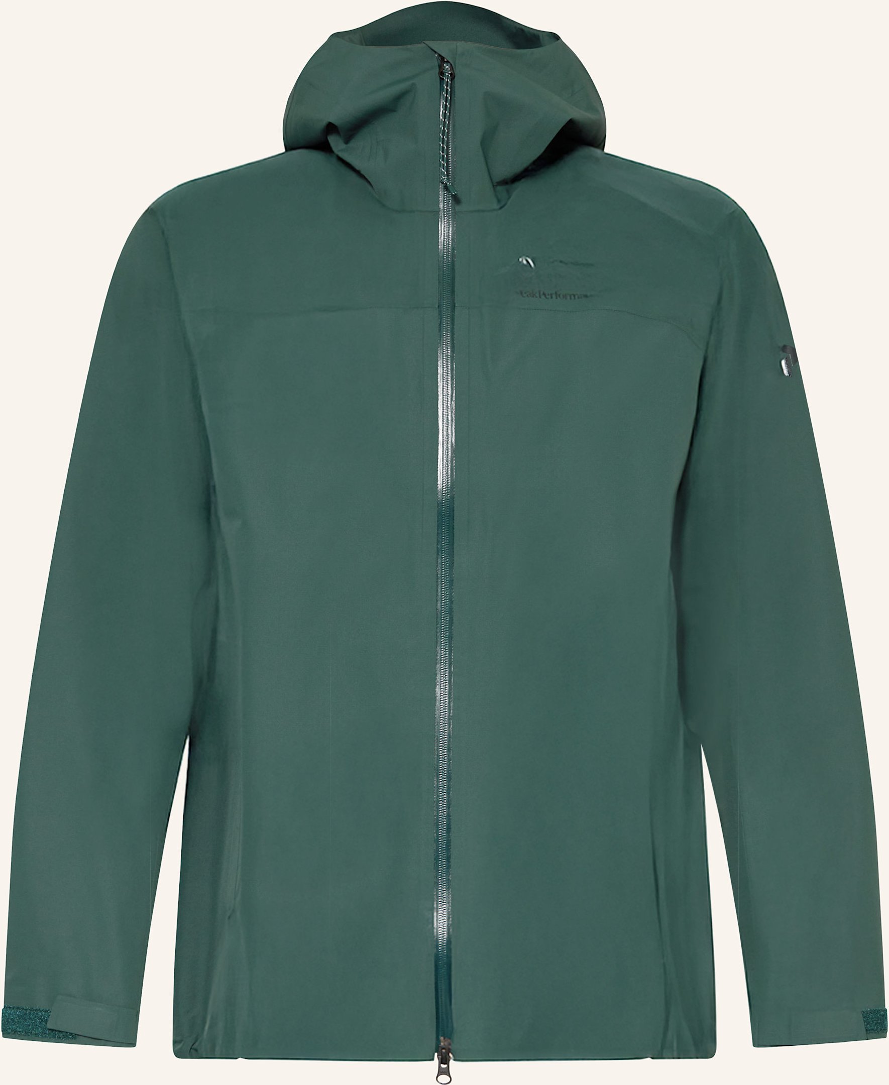 Peak Performance Hardshell-Jacke Treeline gruen