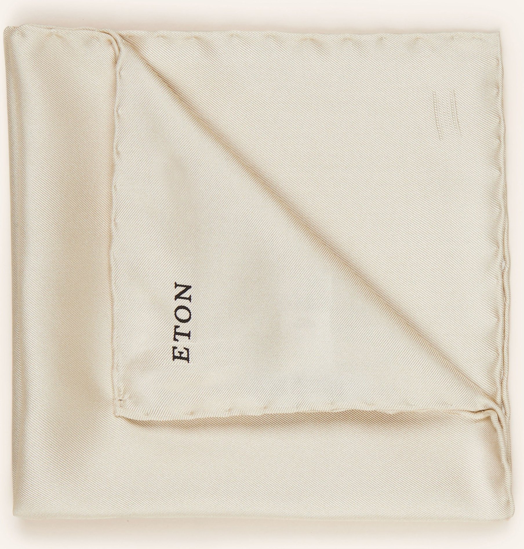 Eton Einstecktuch beige