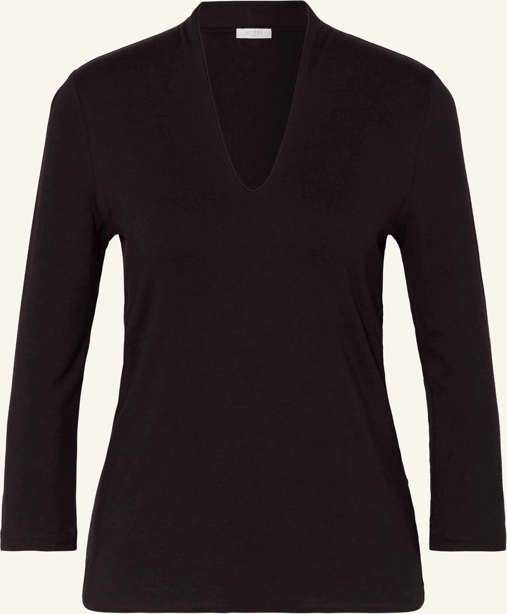 Hobbs Shirt Aimee Mit 3/4-Arm schwarz