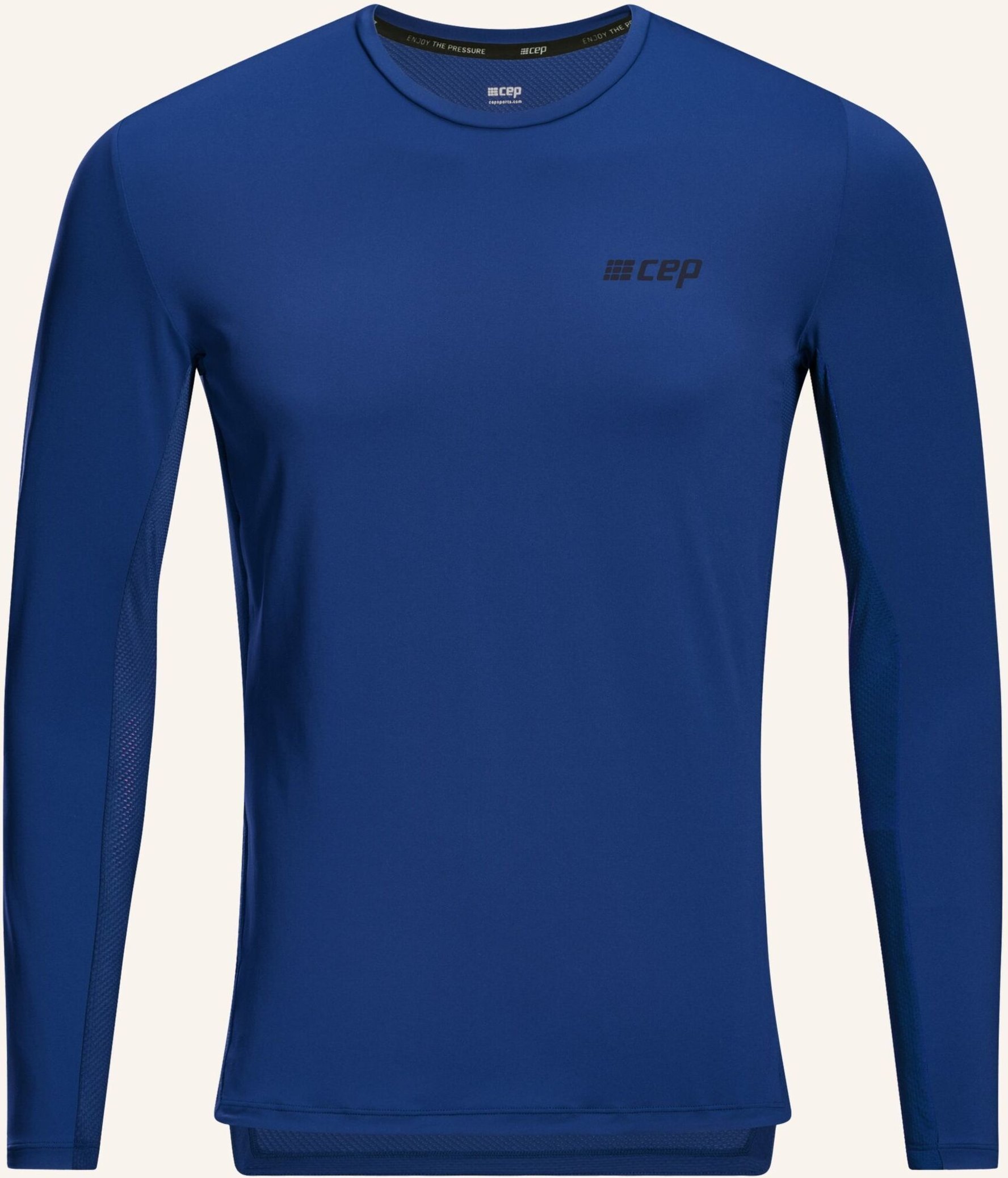 Cep Laufshirt The Run Long Sleeve blau