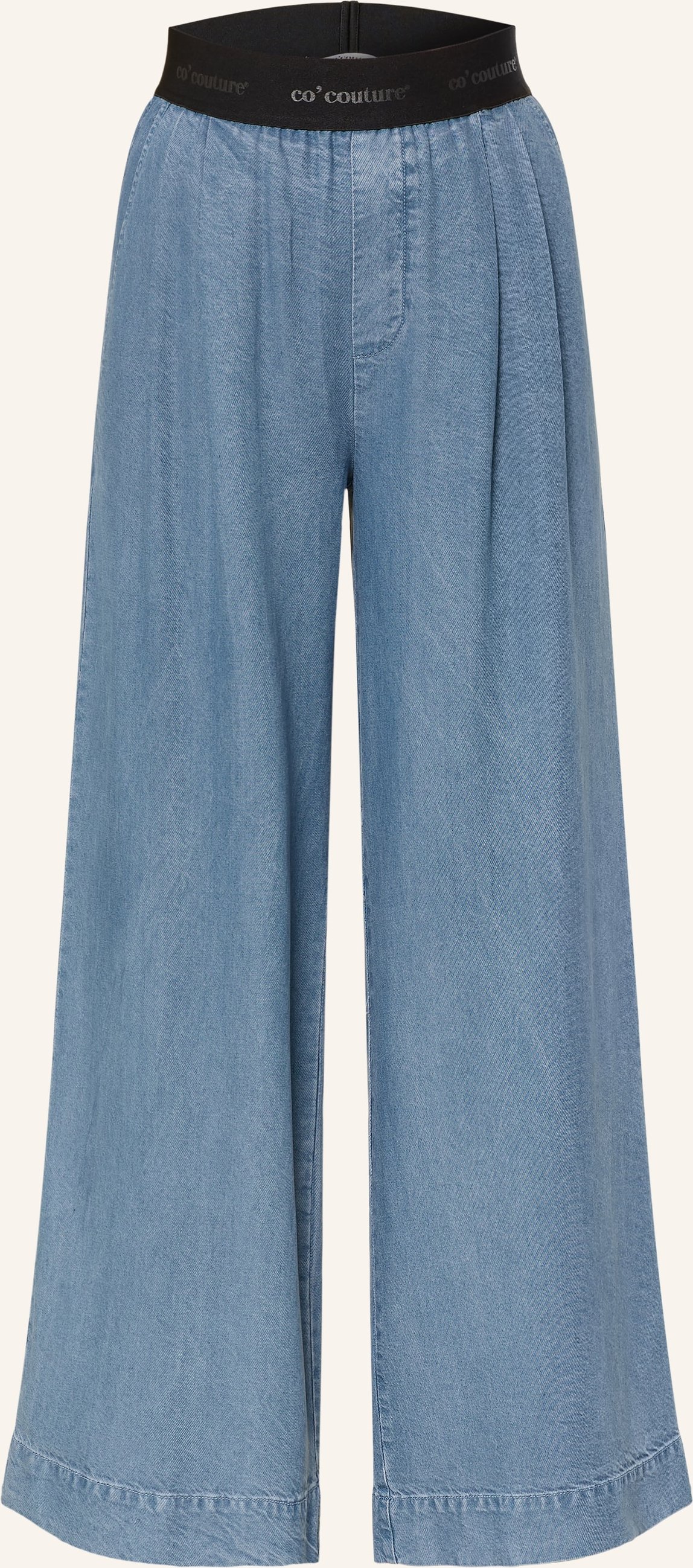 Co'couture Marlenehose In Jeansoptik blau