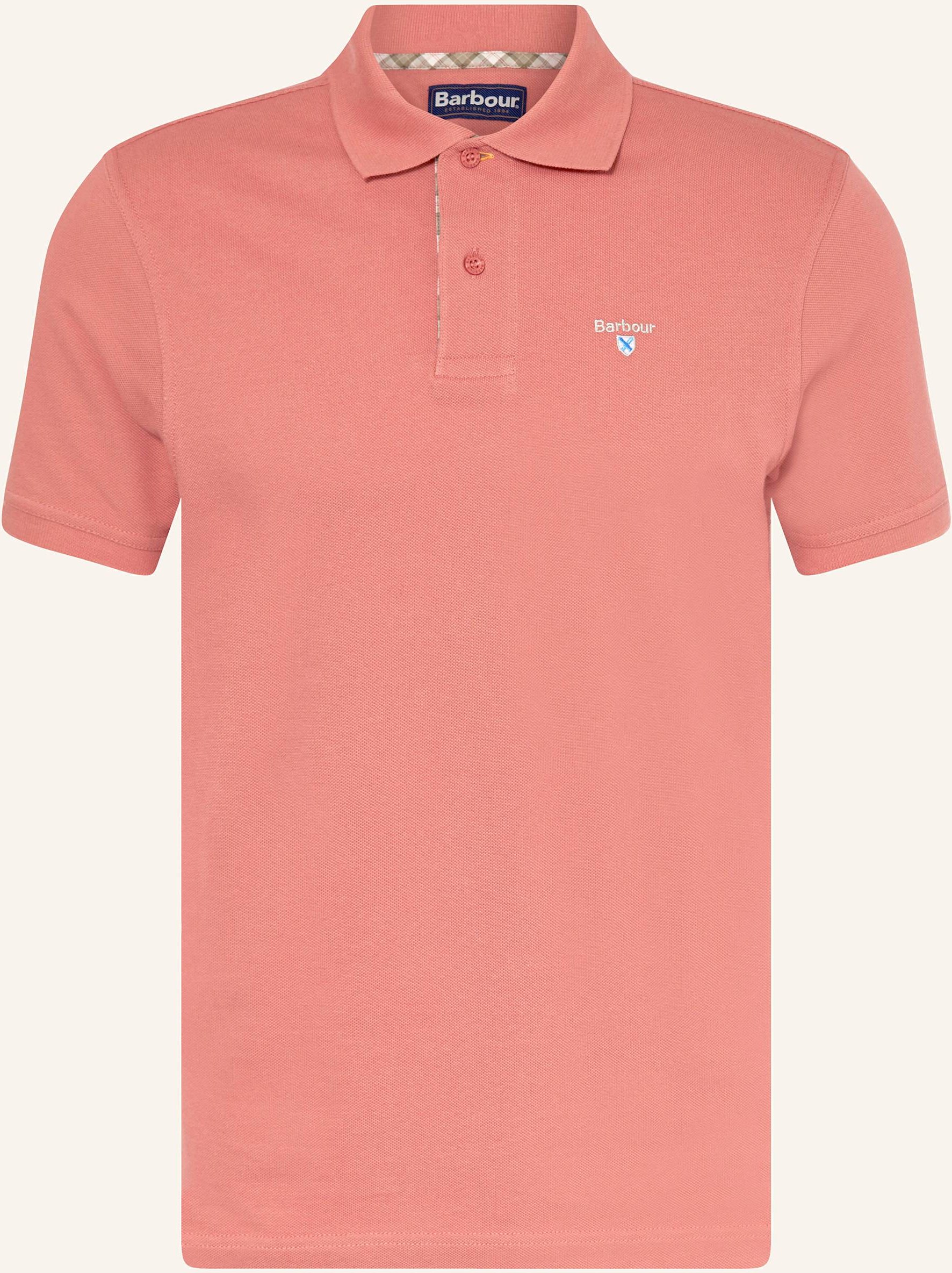 Barbour Piqué-Poloshirt rosa