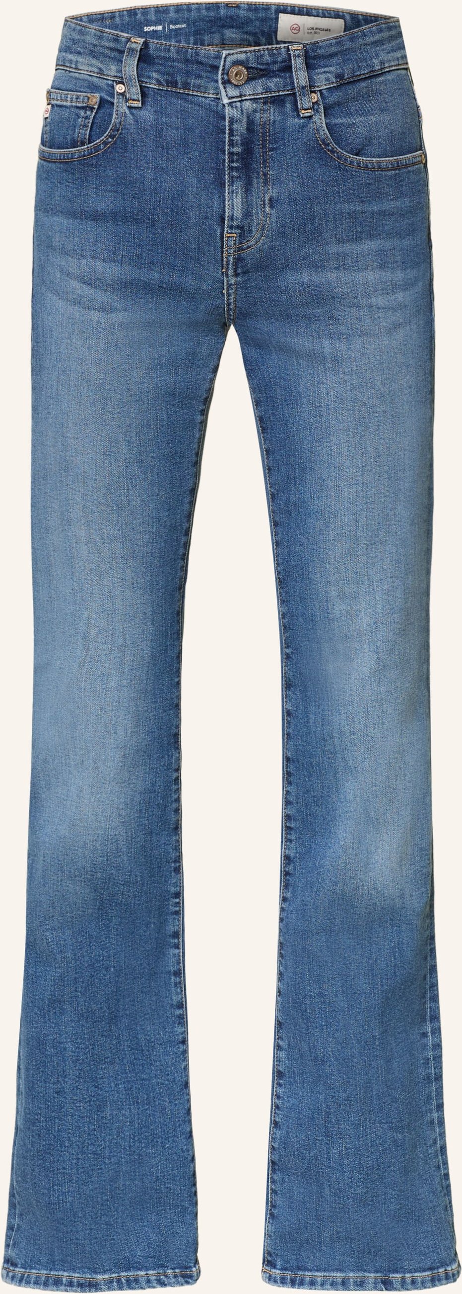 Ag Jeans Bootcut Jeans Sophie blau