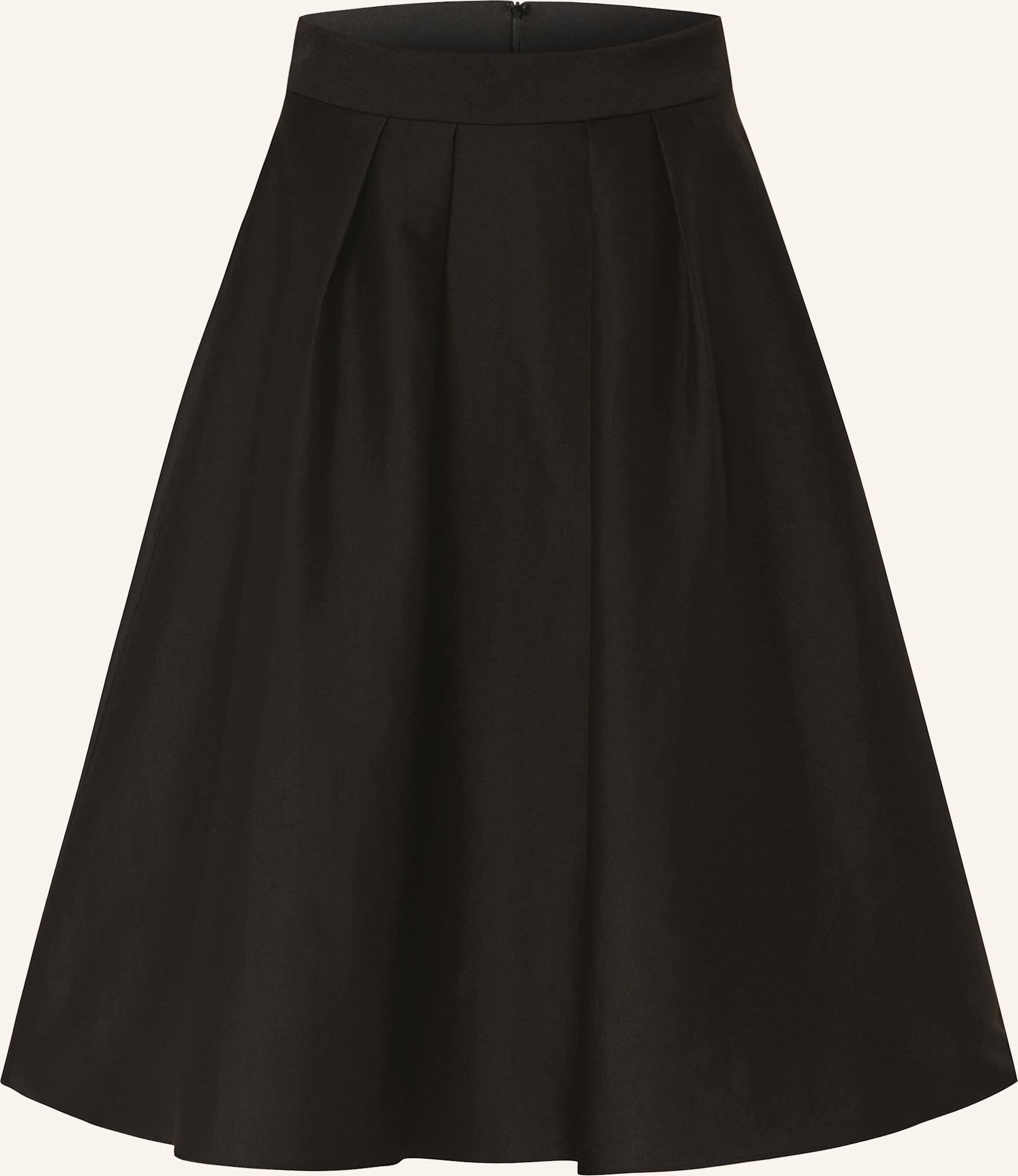Apart Faltenrock schwarz