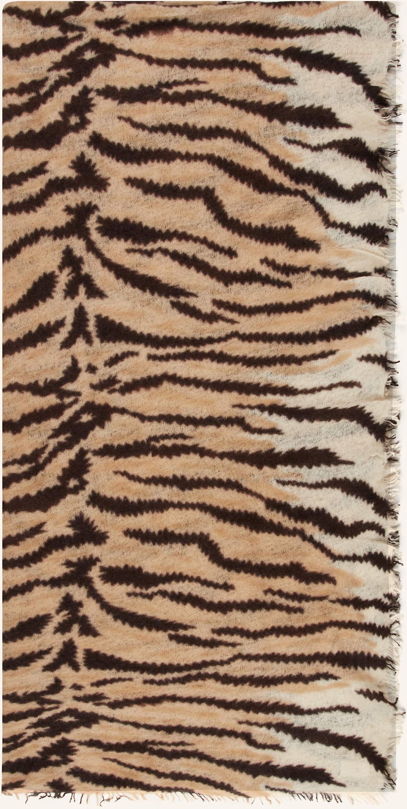 Purschoen Cashmere-Schal Tiger Camel beige