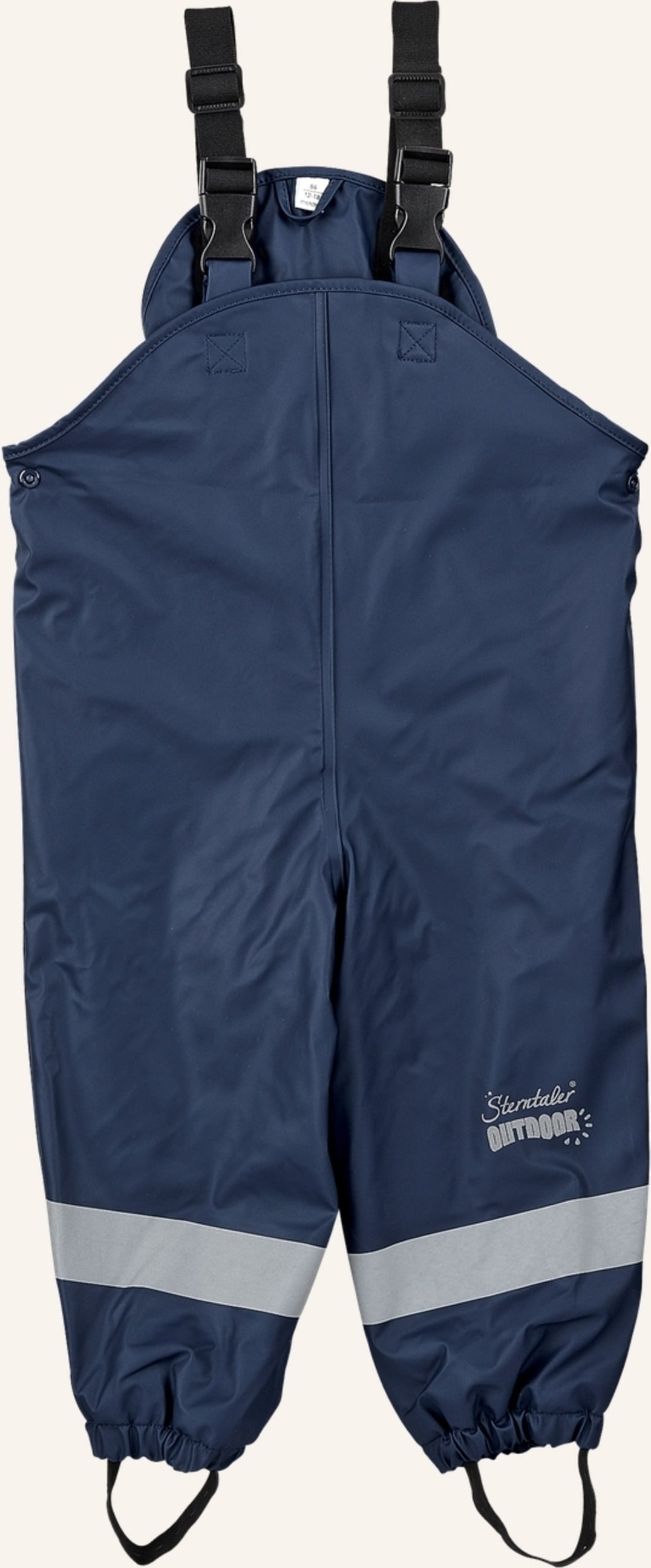 Thumbnail - Sterntaler Regenträgerhose Gefüttert blau