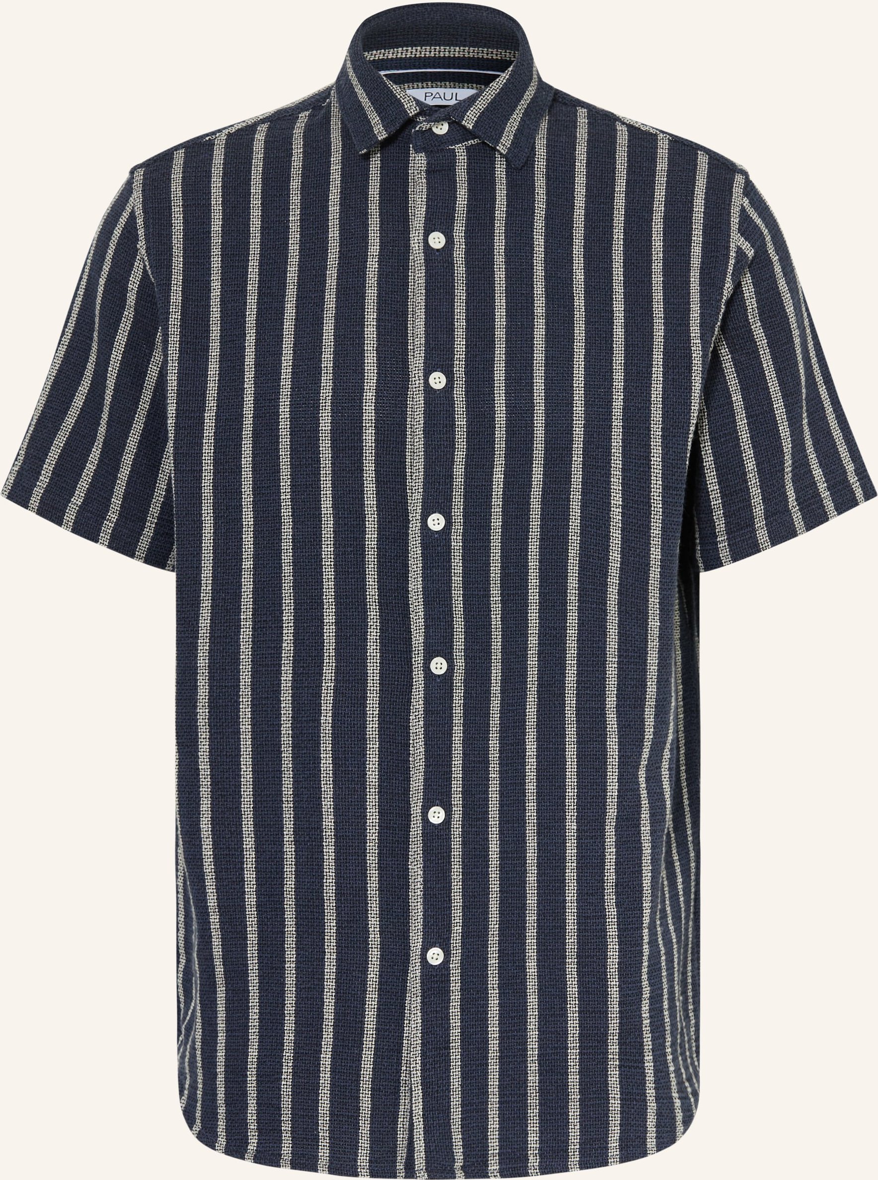 Paul Kurzarm-Hemd Comfort Fit blau