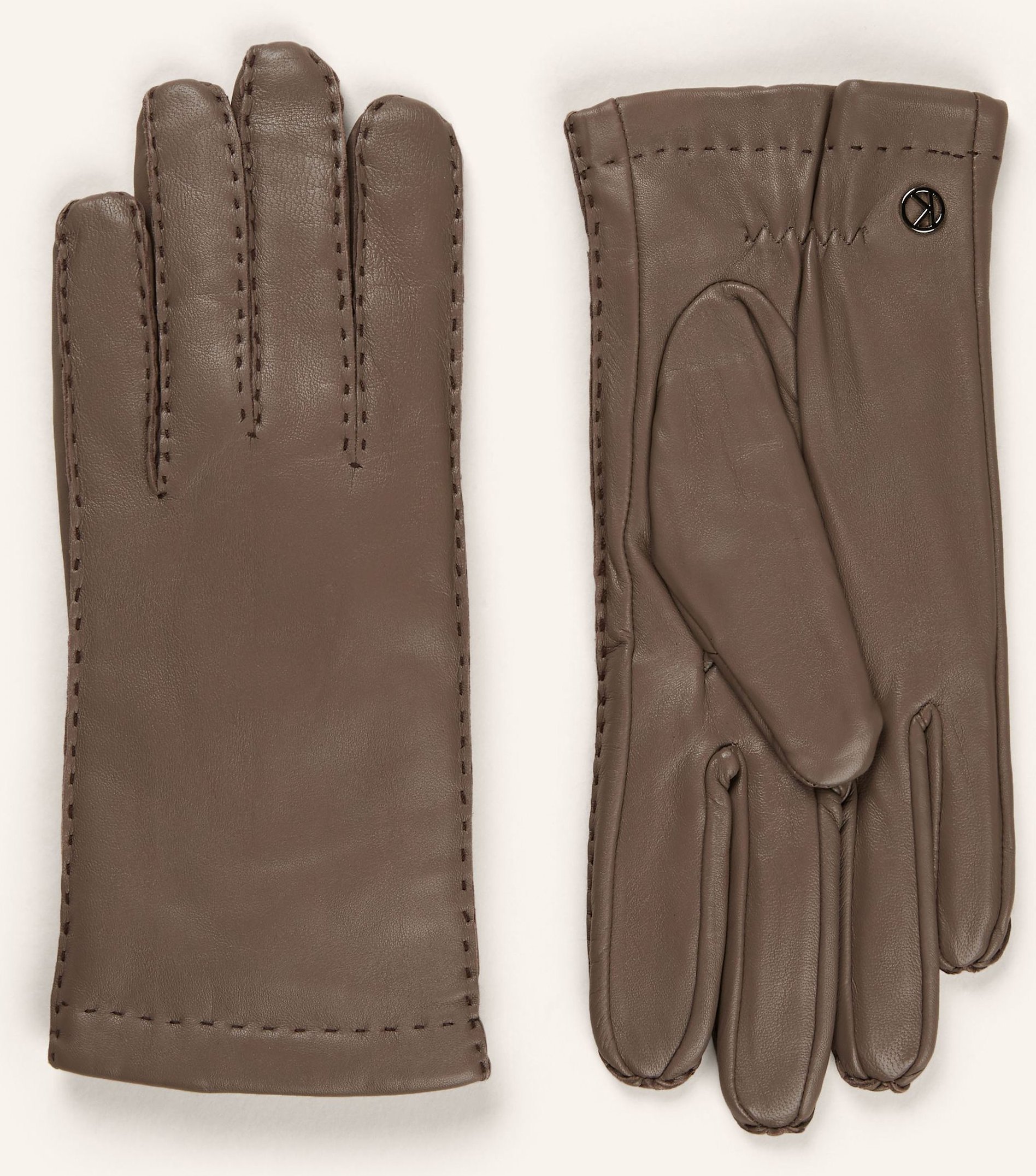 Thumbnail - Kessler Lederhandschuh Millie Mit Touchscreen-Funktion beige