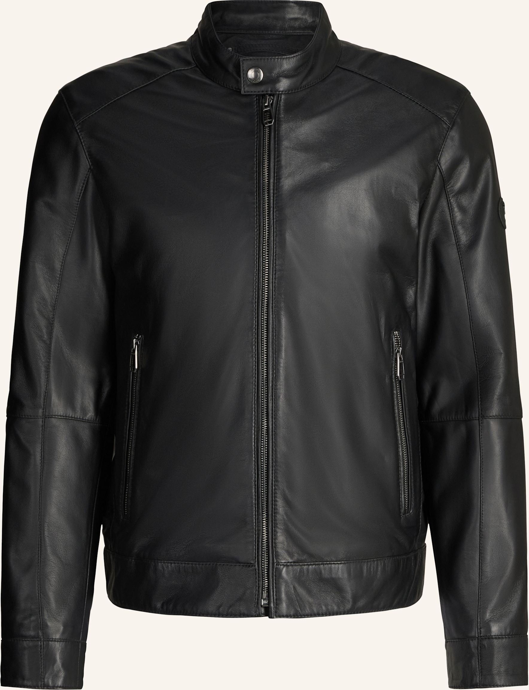 Joop! Lederjacke schwarz