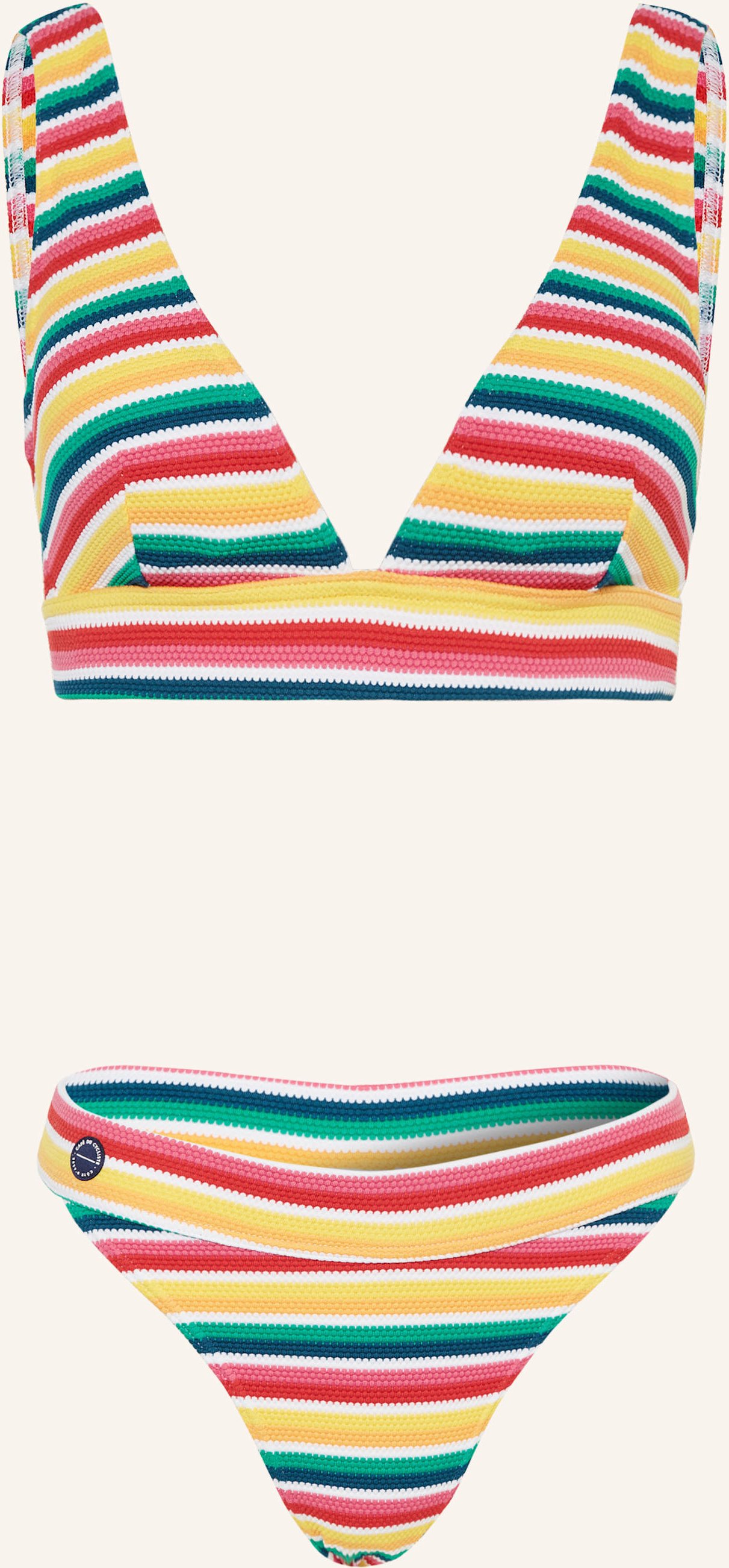 Café Du Cycliste Bralette-Bikini Olivia rot