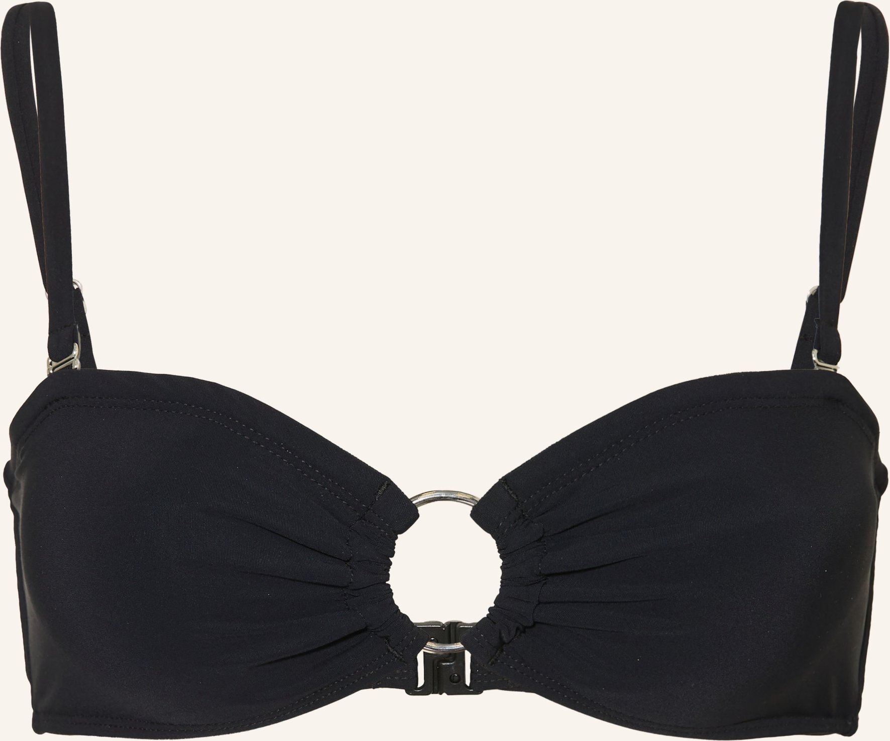 Banana Moon Bandeau-Bikini-Top Myero schwarz