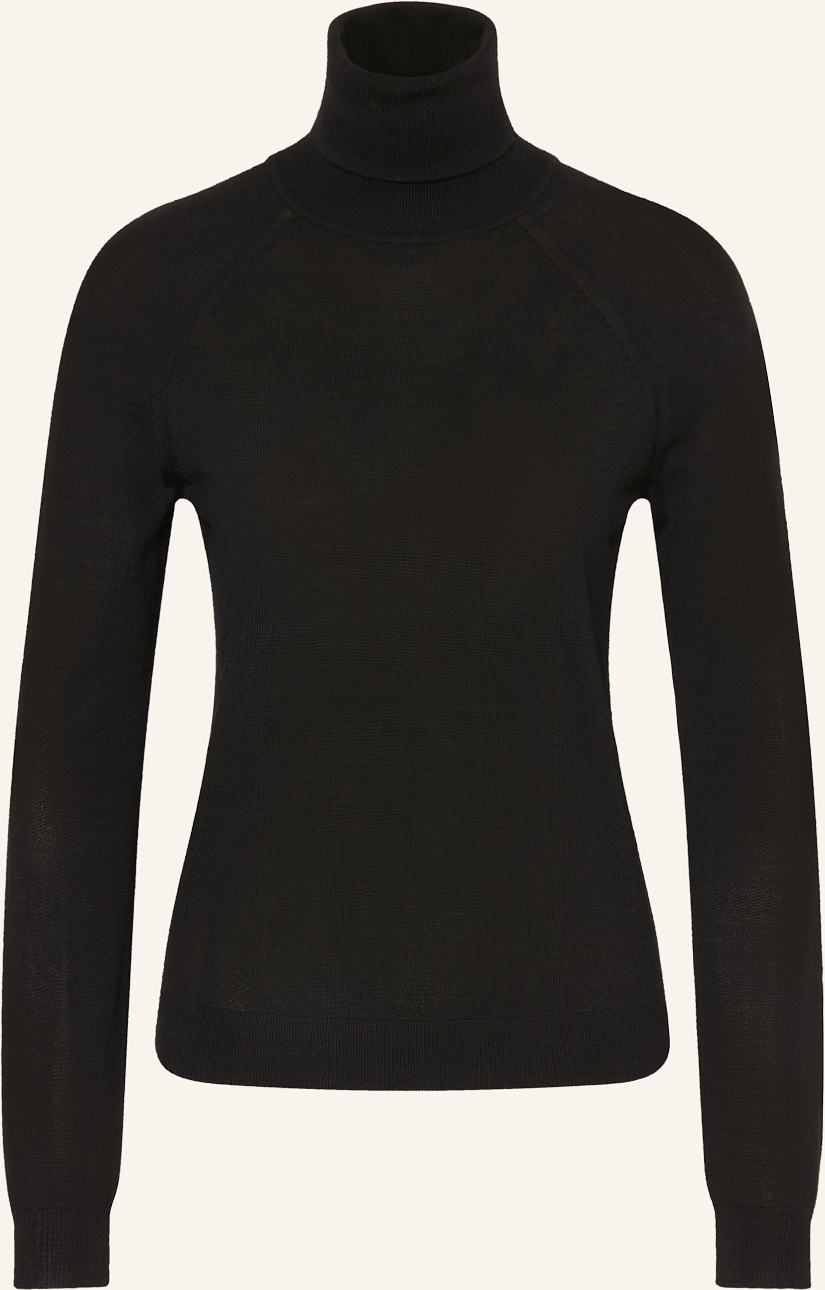 Boss Rollkragenpullover Frizani schwarz