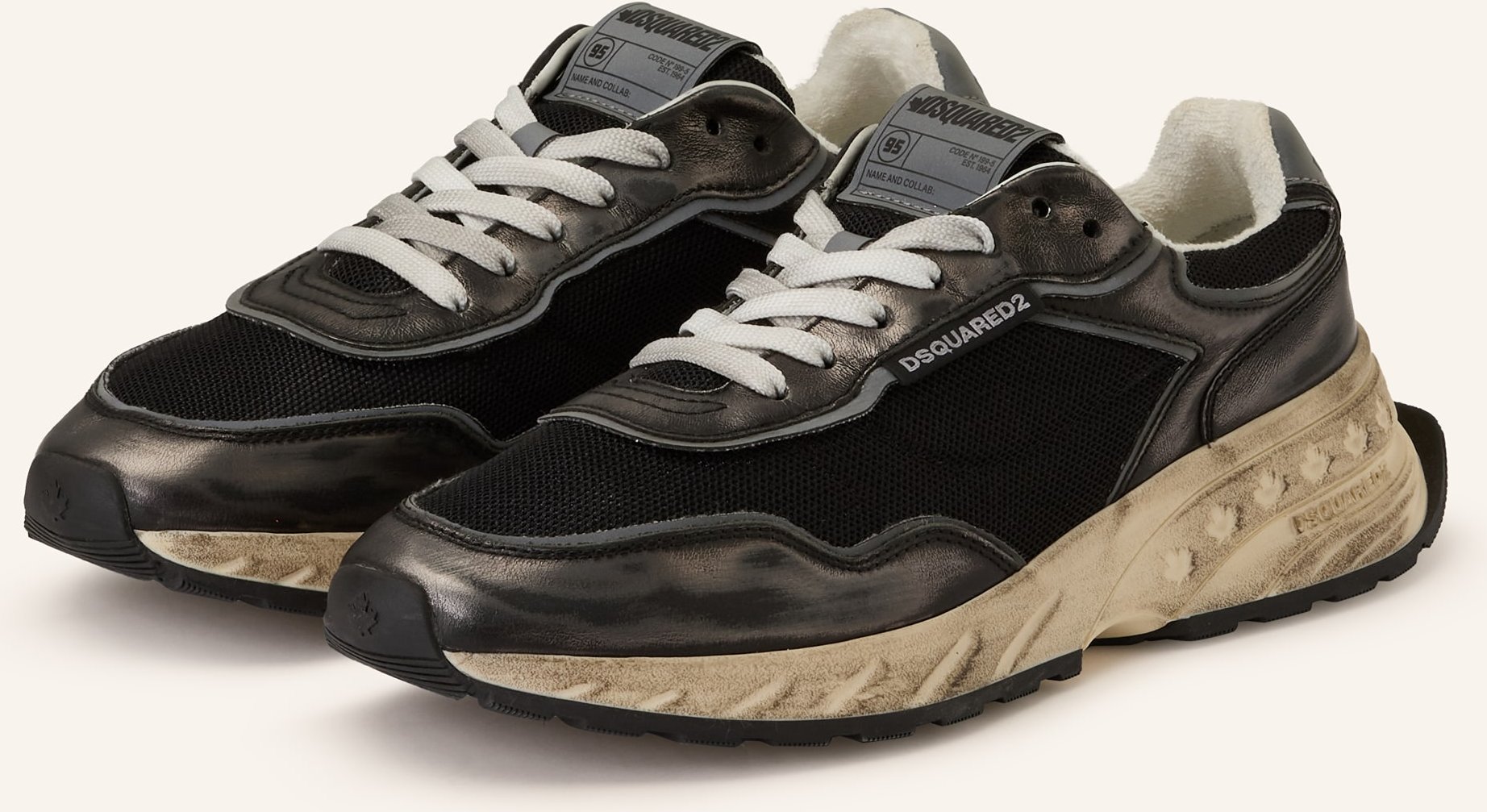 dsquared2 Sneaker schwarz